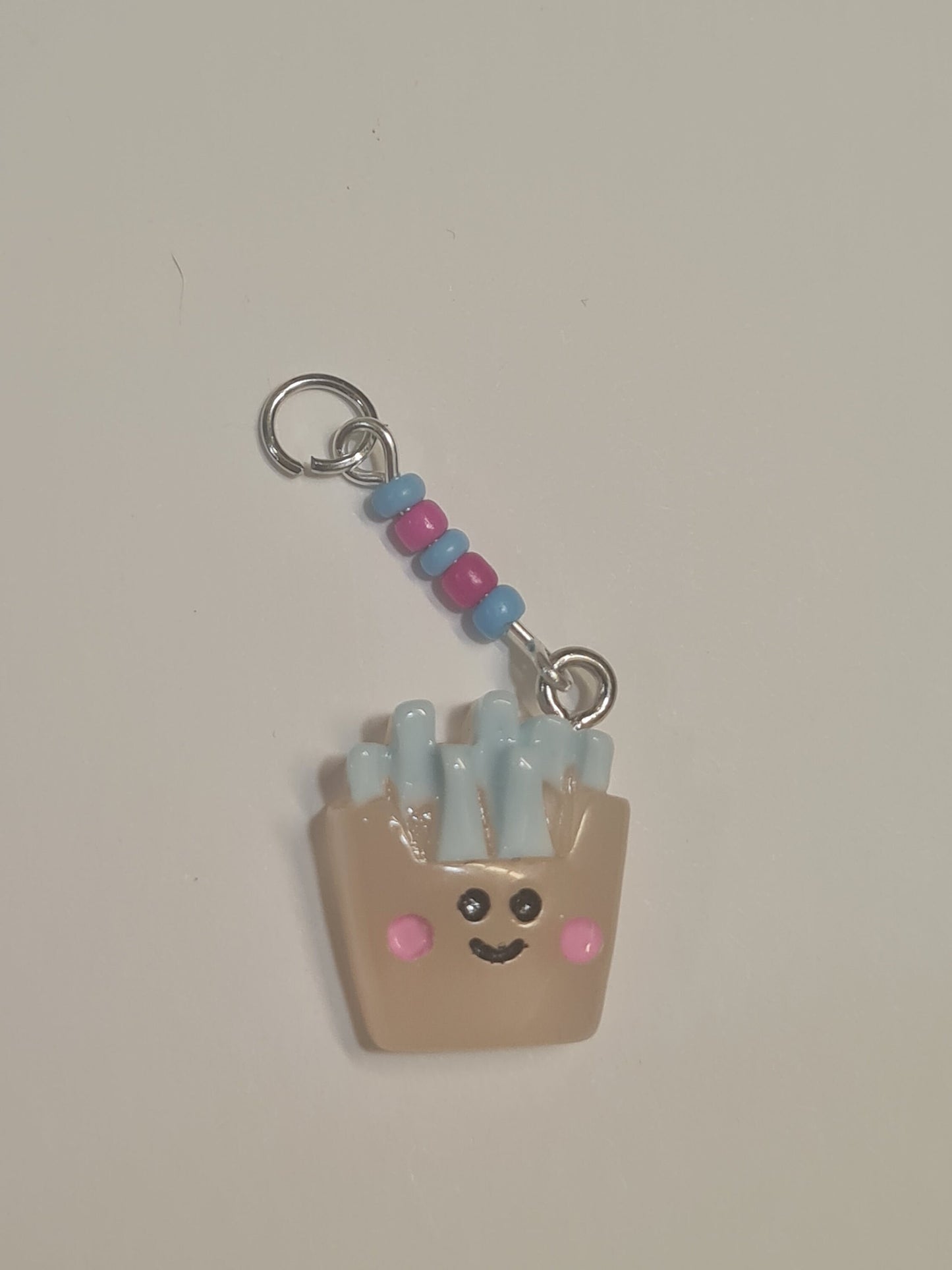 French Fries Hearing Aid Charm ~ Cochlear Implant Charm ~ Custom Made