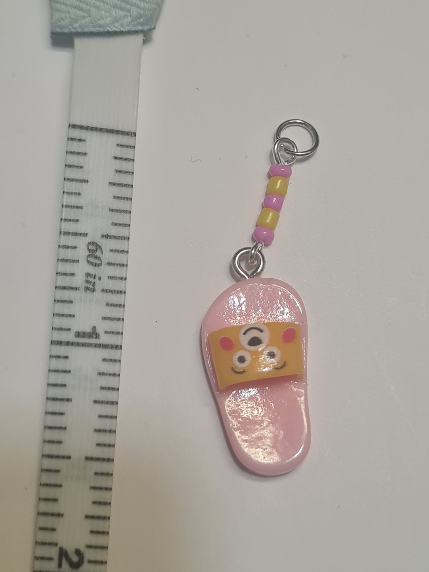 Flip Flops Hearing Aid Charm ~ Cochlear Implant Charm ~ Custom Made