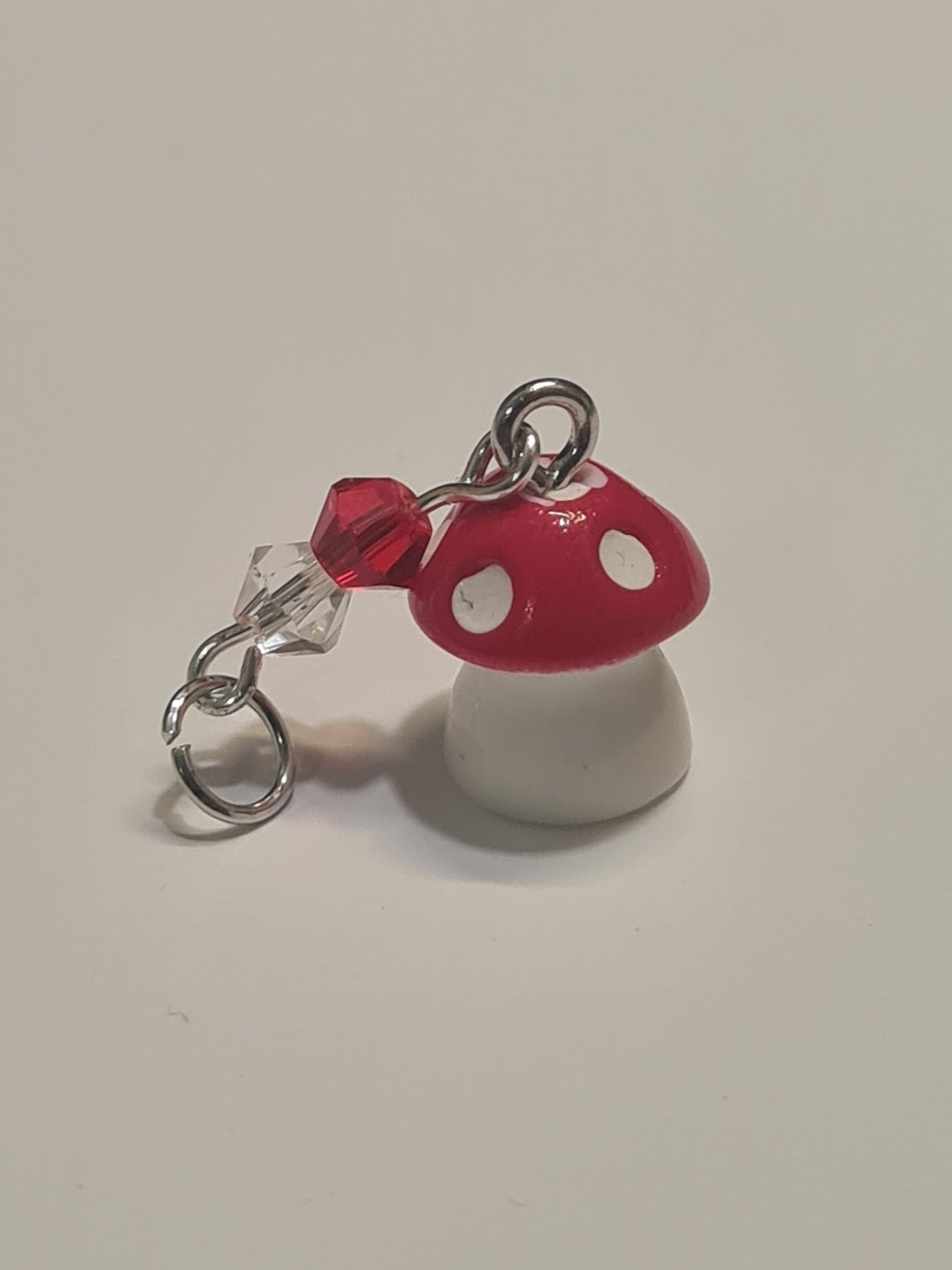 Mushroom Hearing Aid Charm ~ Cochlear Implant Charm ~ Custom Made