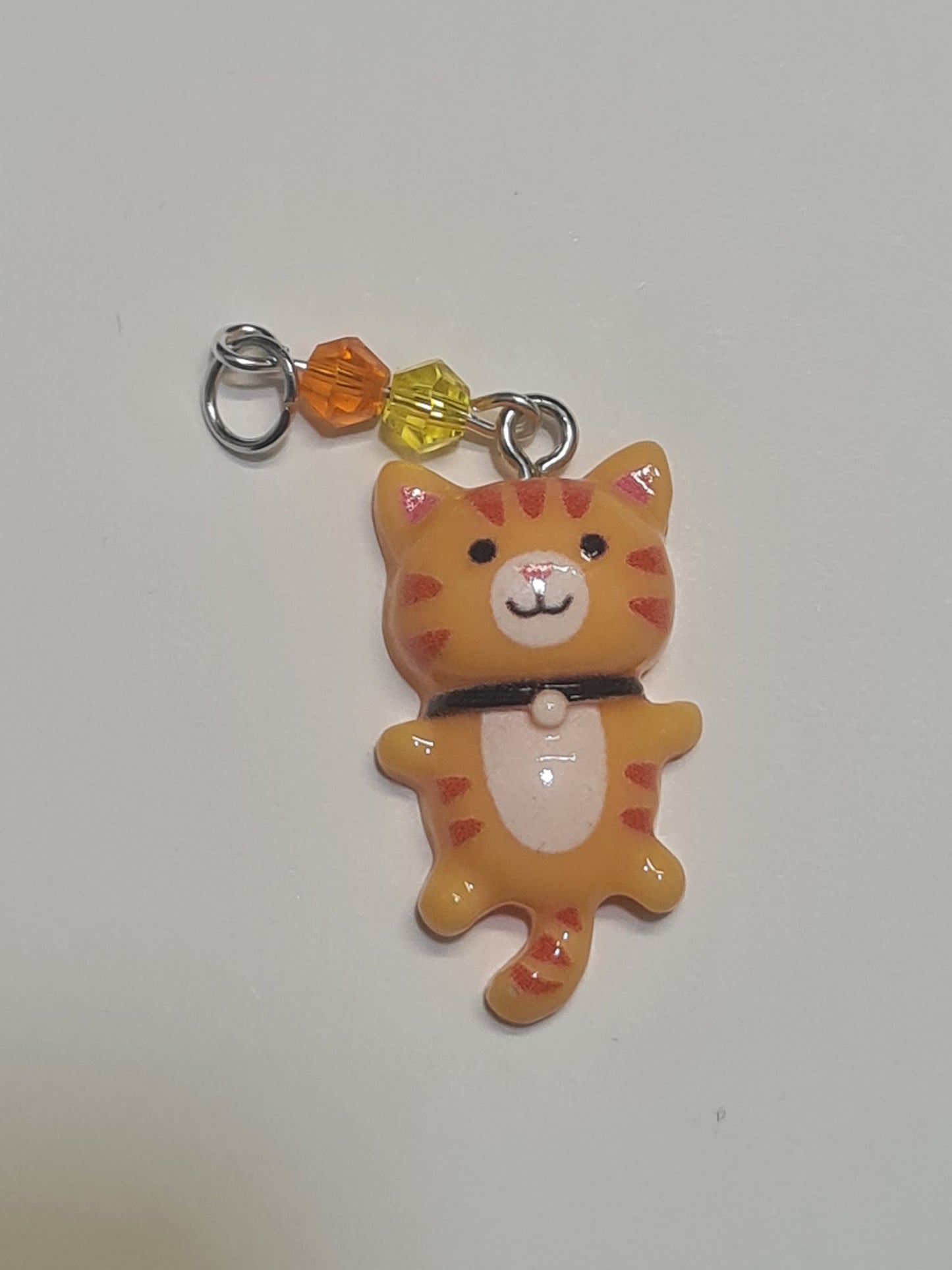 Cat Hearing Aid Charm ~ Cochlear Implant Charm ~ Custom Made ~ Kitty