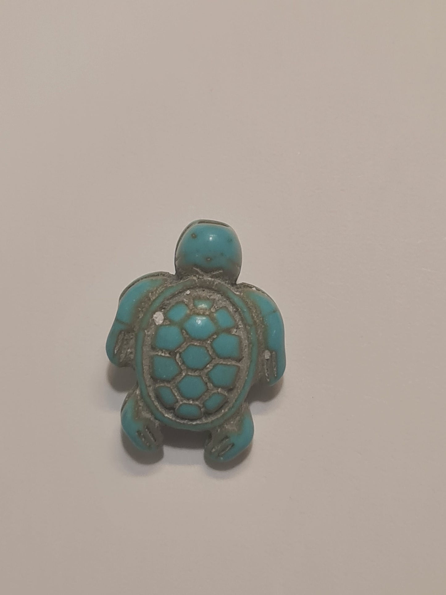 Ceramic Turtle ~ ID Badge Reel Charm ~ Custom Made Charms ~ Badge Buddy ~ Badge Accessories