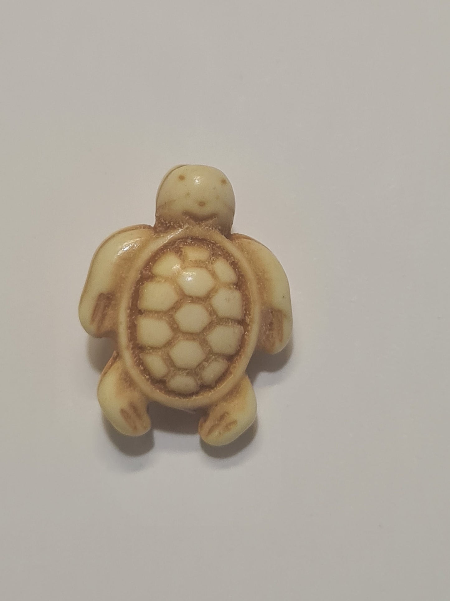 Ceramic Turtle ~ ID Badge Reel Charm ~ Custom Made Charms ~ Badge Buddy ~ Badge Accessories