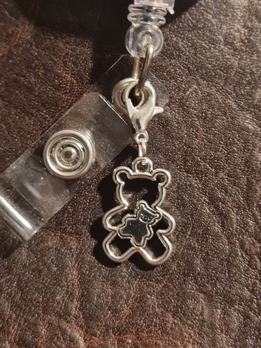 NICU ~ Baby Themed ~ ID Badge Reel Charm ~ Custom Made Charms ~ Maternity Nurse ~ OB ~ Obstetrics ~ Badge Buddy ~ Badge Accessories