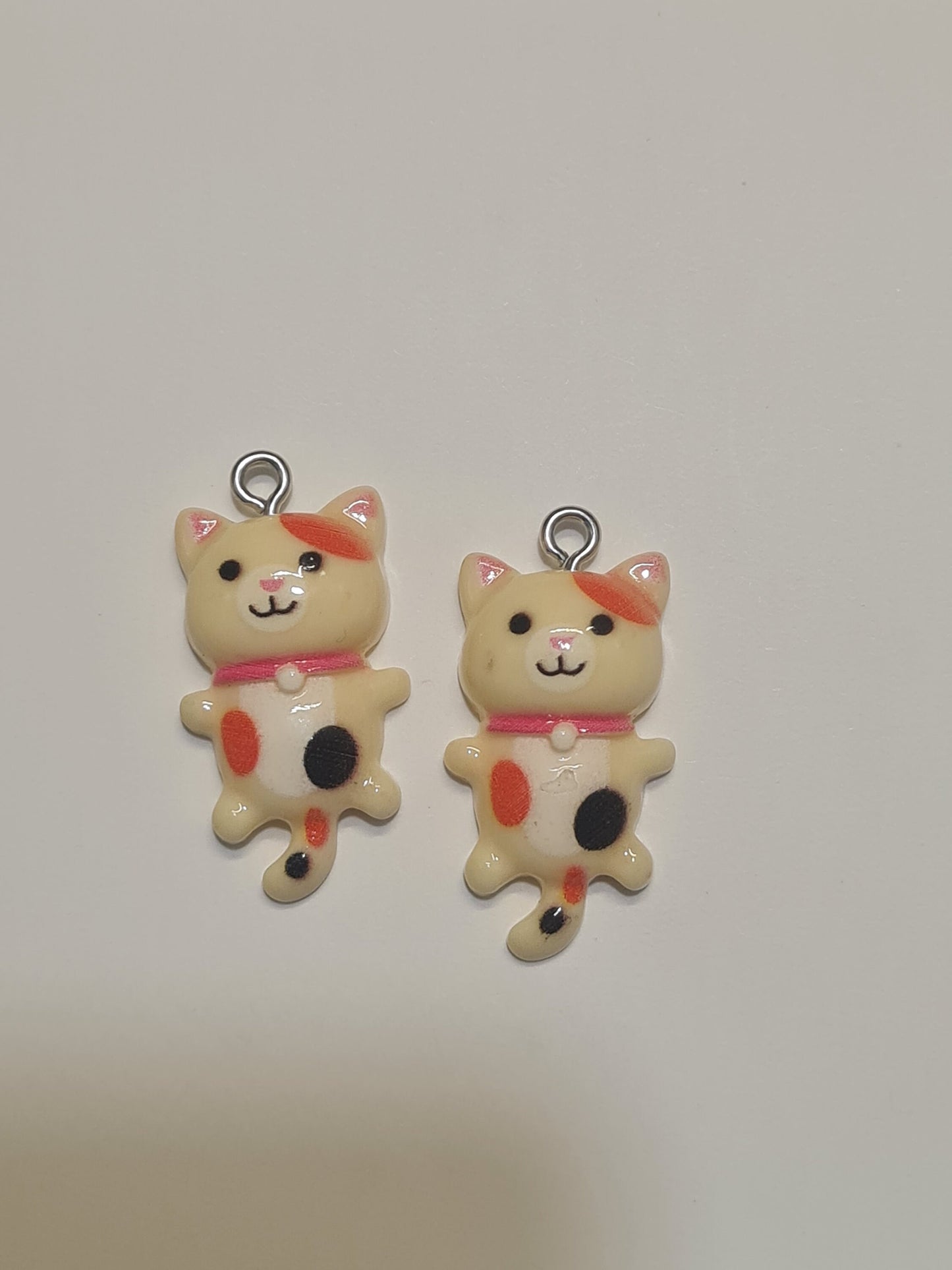 Cute Cat Earrings ~ Stainless Fish Hook Posts ~ Cartoon Cats