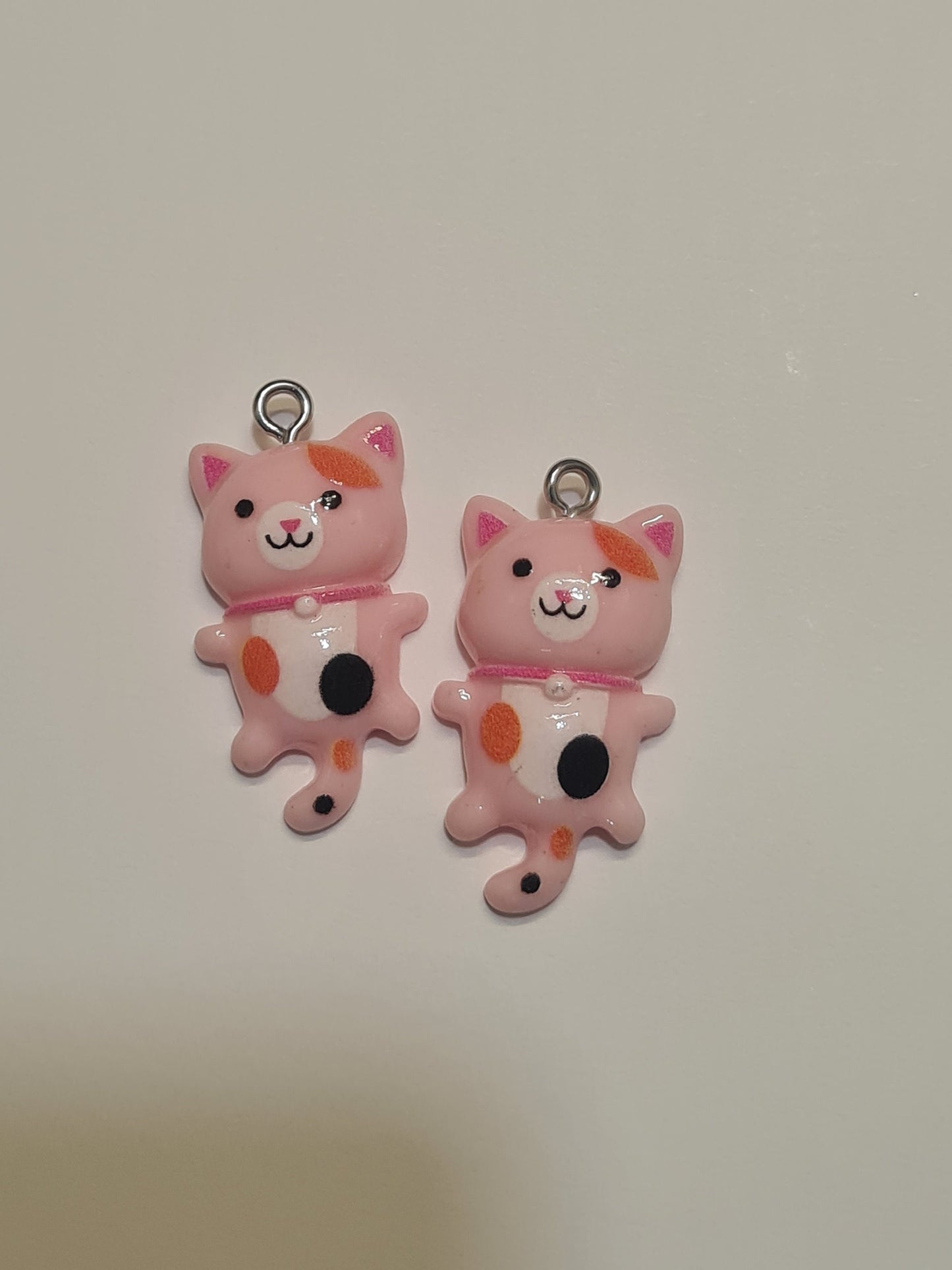 Cute Cat Earrings ~ Stainless Fish Hook Posts ~ Cartoon Cats