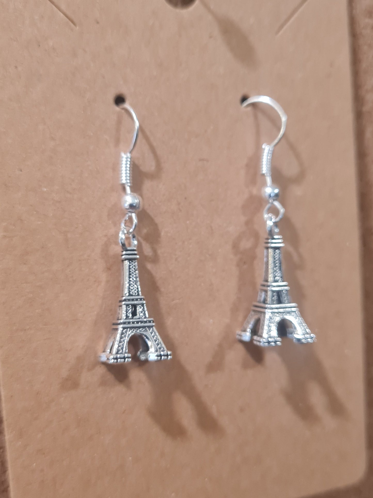 Eiffel Tower Earrings ~ Stainless Fish Hook Posts ~ Paris