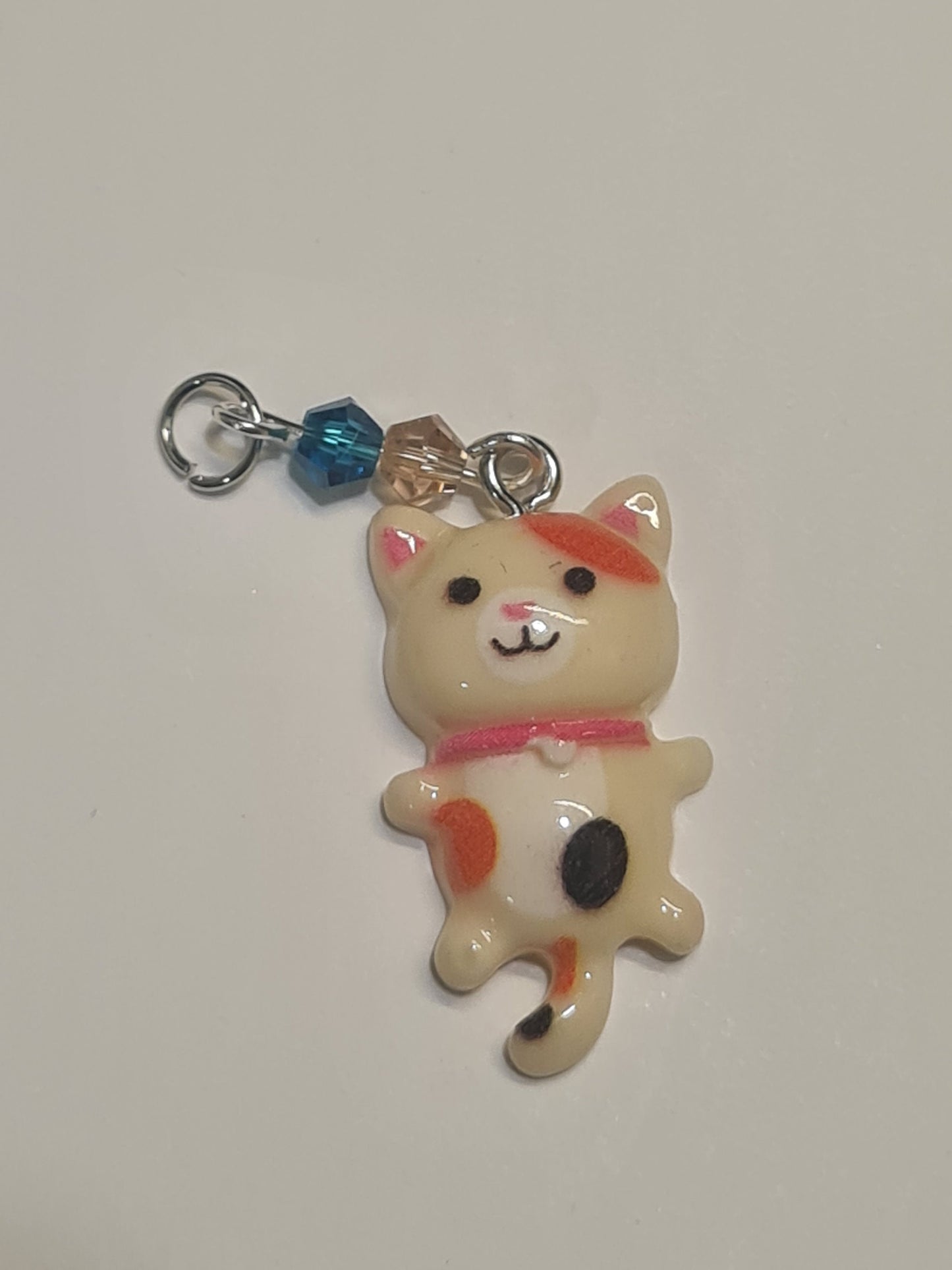 Cat Hearing Aid Charm ~ Cochlear Implant Charm ~ Custom Made ~ Kitty
