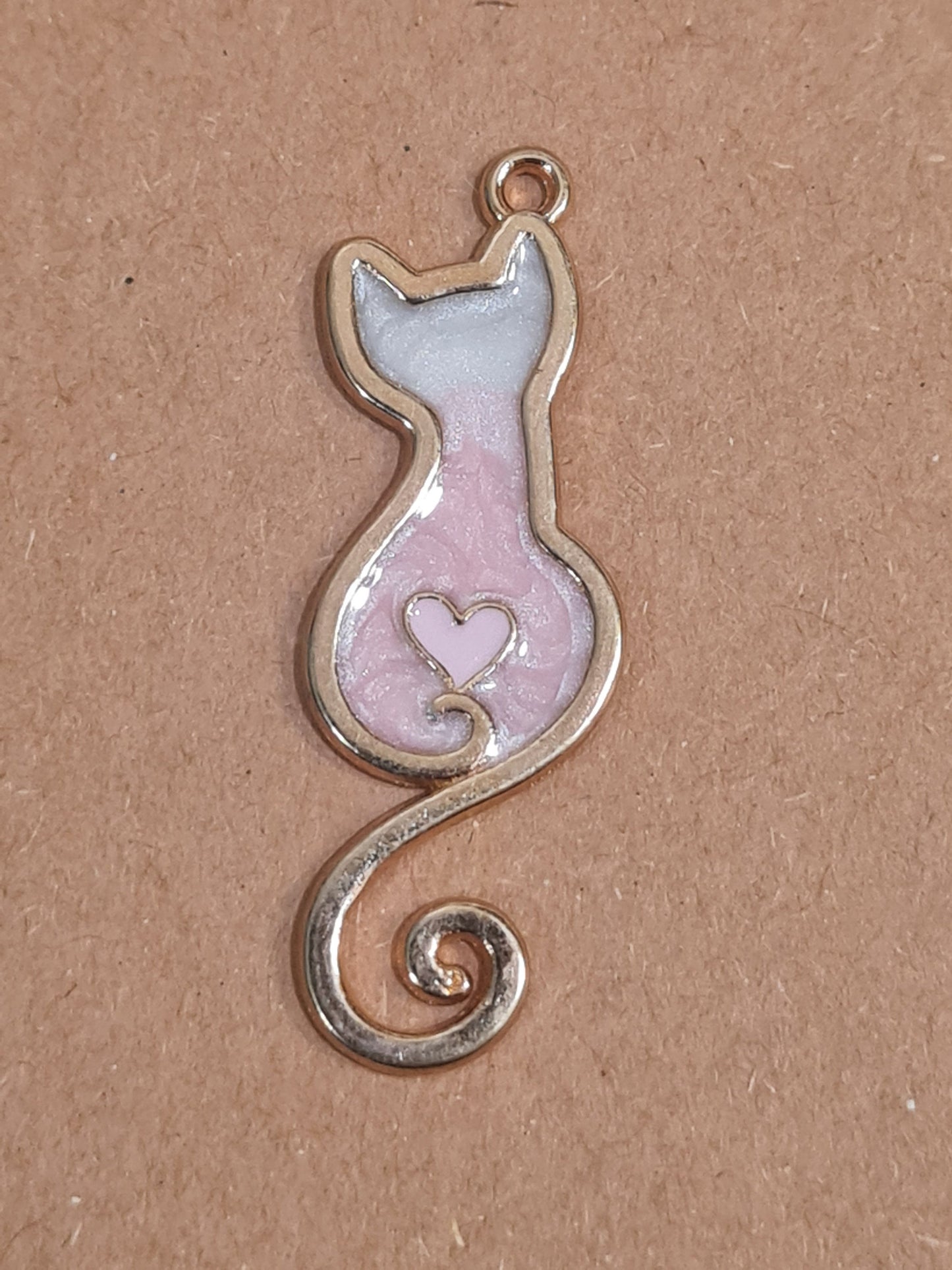 Cat Silhouette Earrings ~ Stainless Fish Hook Posts