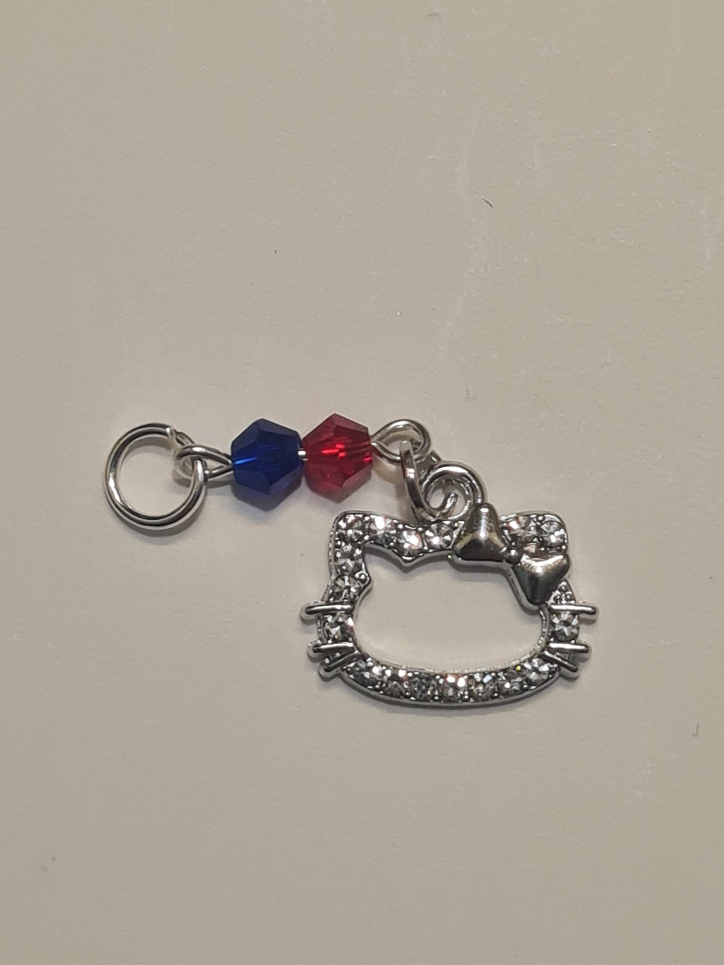 Hello Kitty Hearing Aid Charm ~ Cochlear Implant Charm ~ Custom Made
