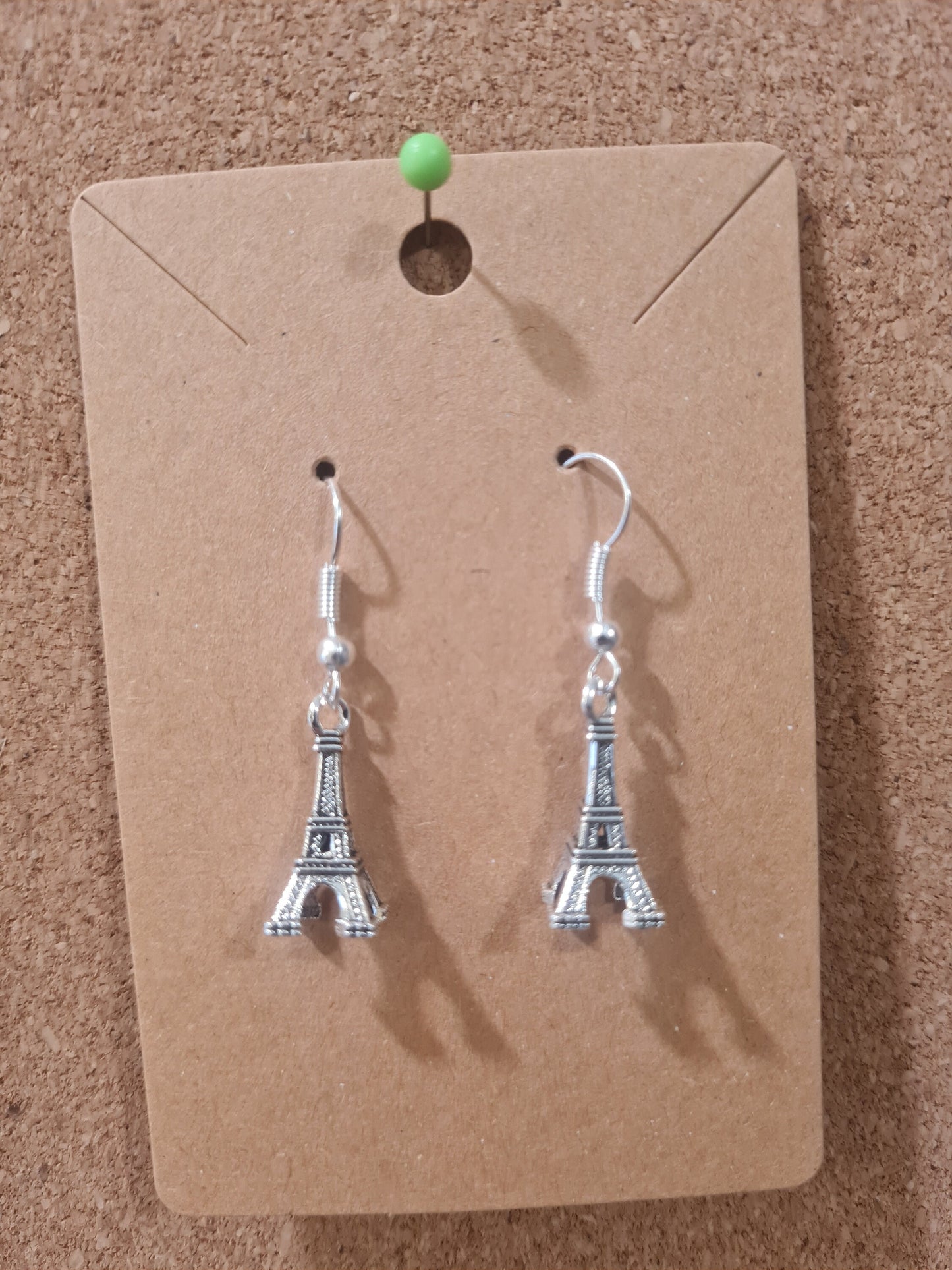 Eiffel Tower Earrings ~ Stainless Fish Hook Posts ~ Paris