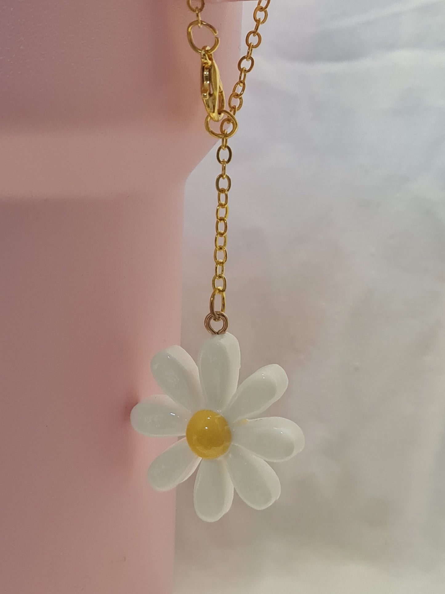 Daisy Tumbler Charm ~ Stanley Cup Charm ~ Custom Made Charms ~ Cup Accessory