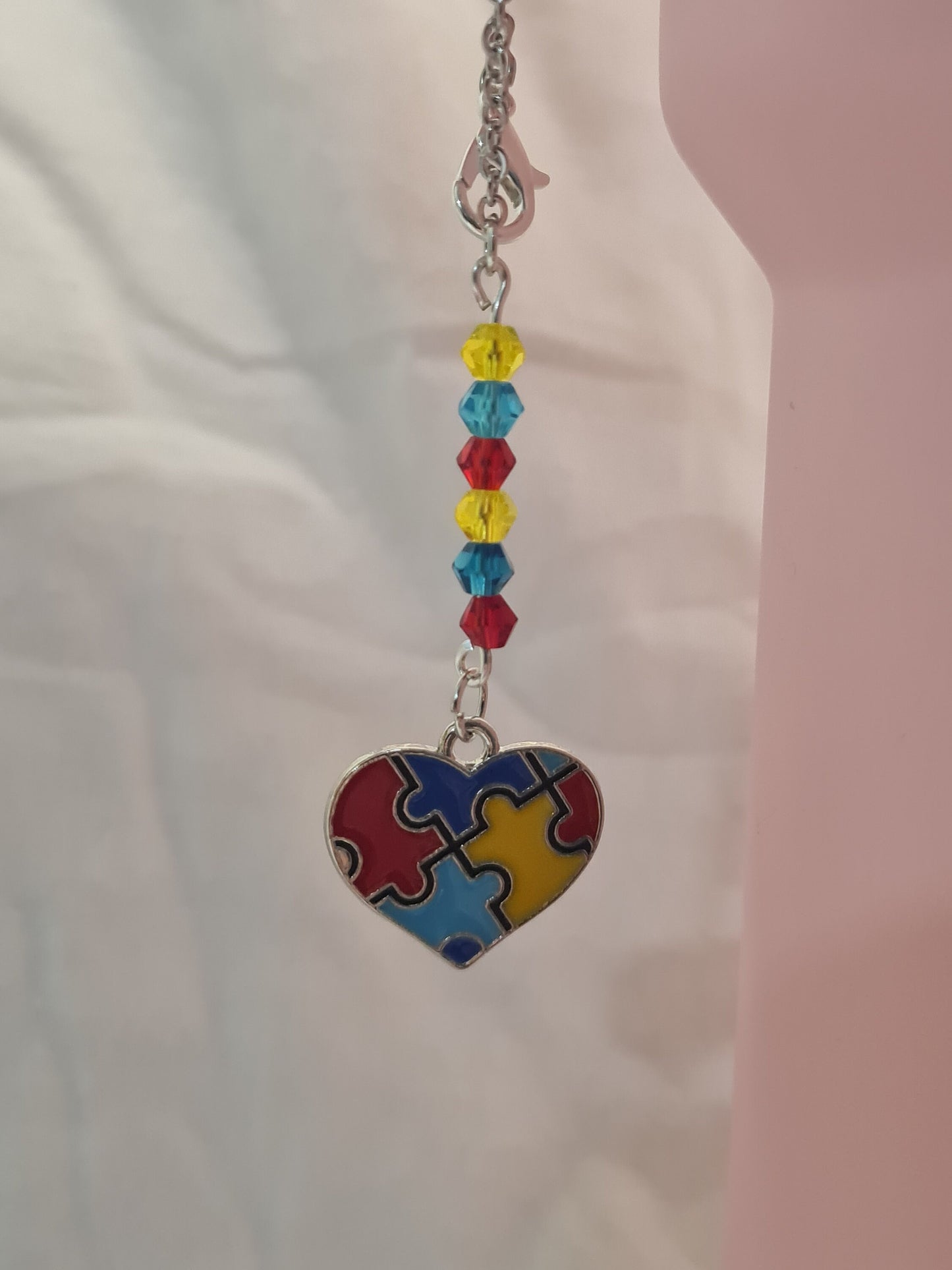 Autism Awareness Tumbler Charm ~ Stanley Cup Charm ~ Custom Made Charms ~ Austistic Awareness ~ Cup Accessory