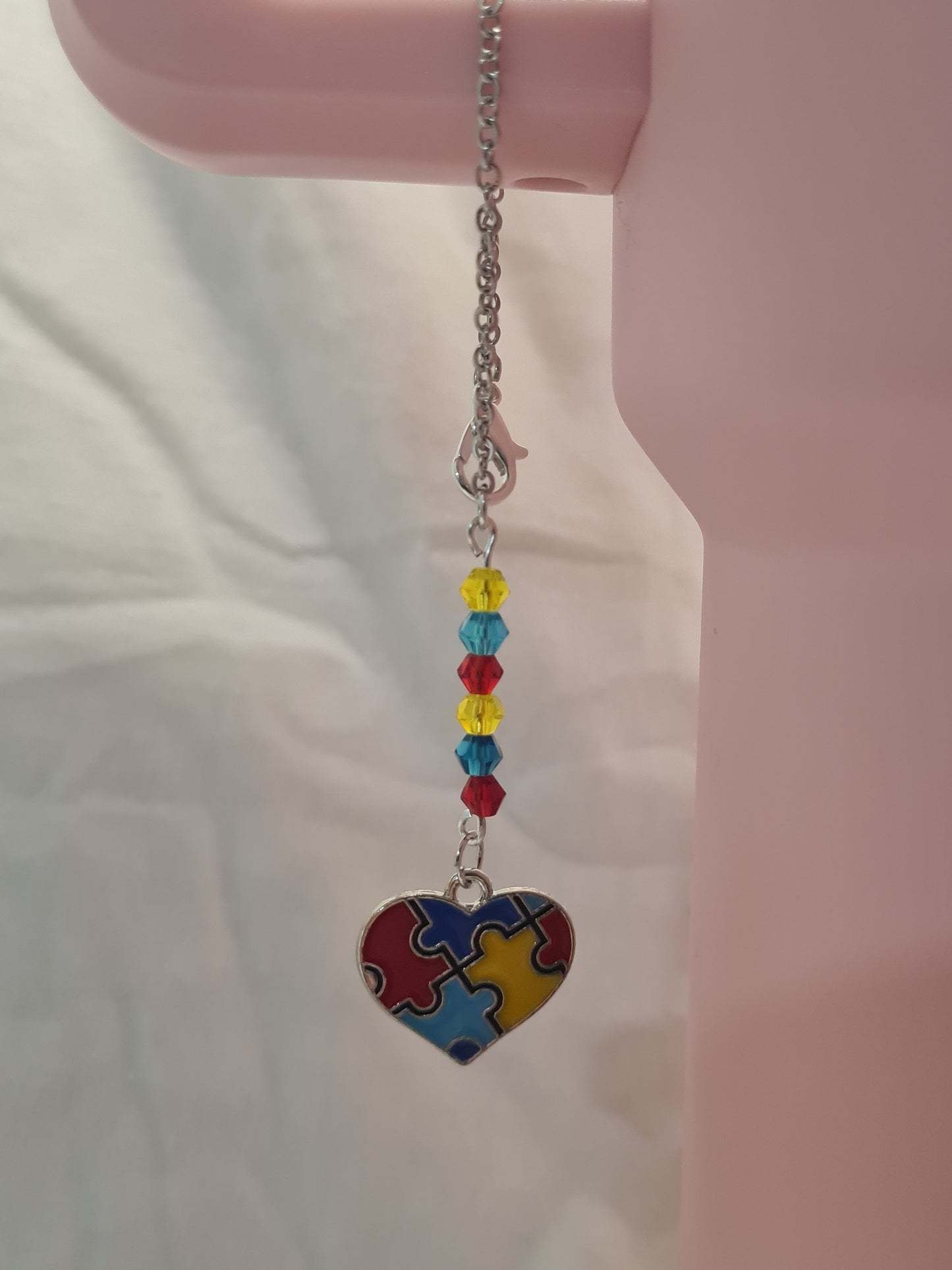 Autism Awareness Tumbler Charm ~ Stanley Cup Charm ~ Custom Made Charms ~ Austistic Awareness ~ Cup Accessory