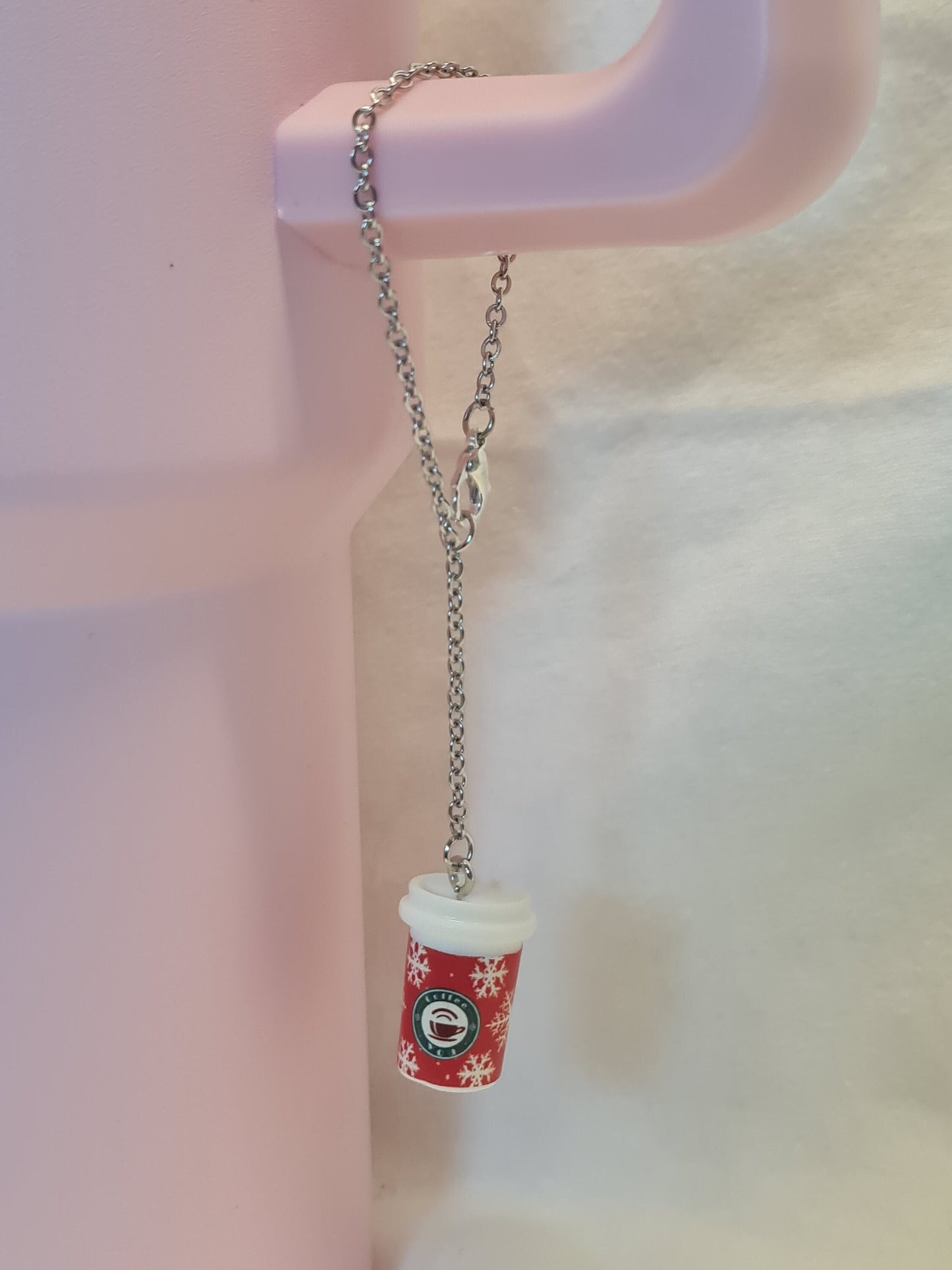 Coffee Cup Tumbler Charm ~ Stanley Cup Charm ~ Custom Made Charms ~ Cup Handle Charm ~ Cup Accessory