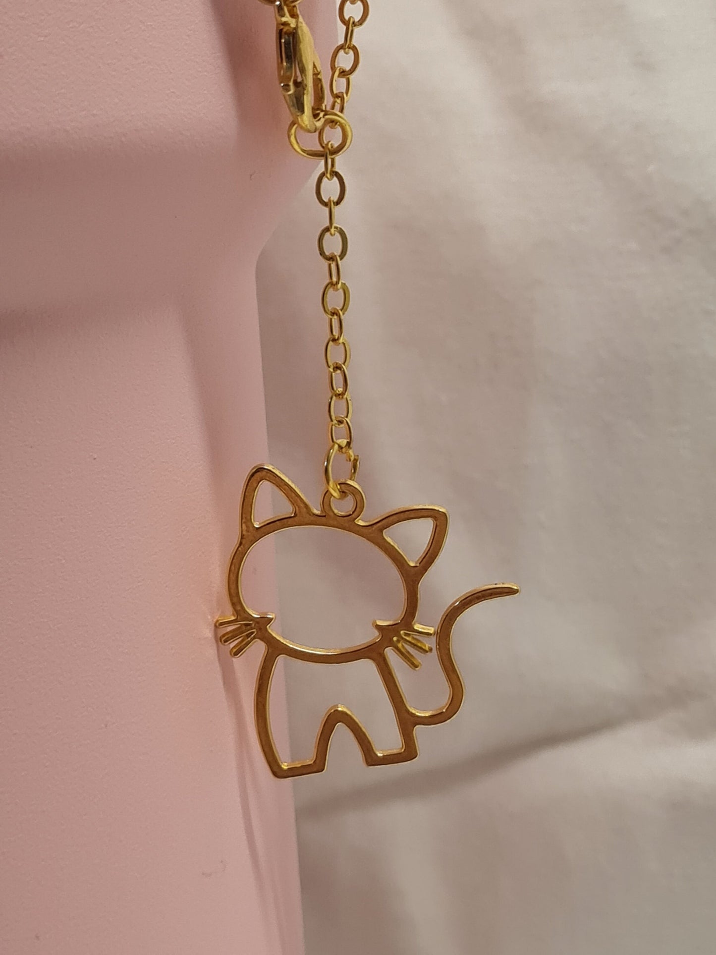 Cat Silhouette Tumbler Charm ~ Stanley Cup Charm ~ Custom Made Charms ~ Cup Accessory