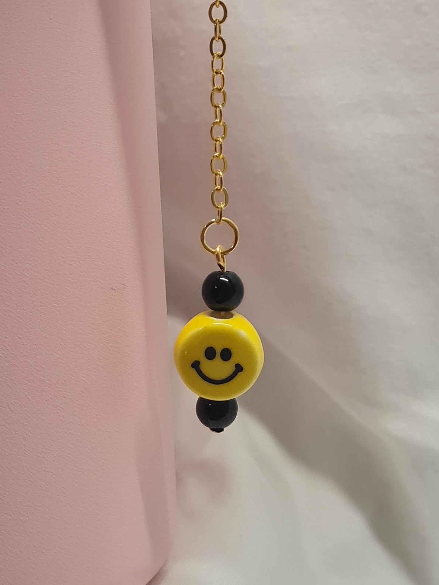 Smiley Face Tumbler Charm ~ Stanley Cup Charm ~ Custom Made Charms ~ Cup Accessory
