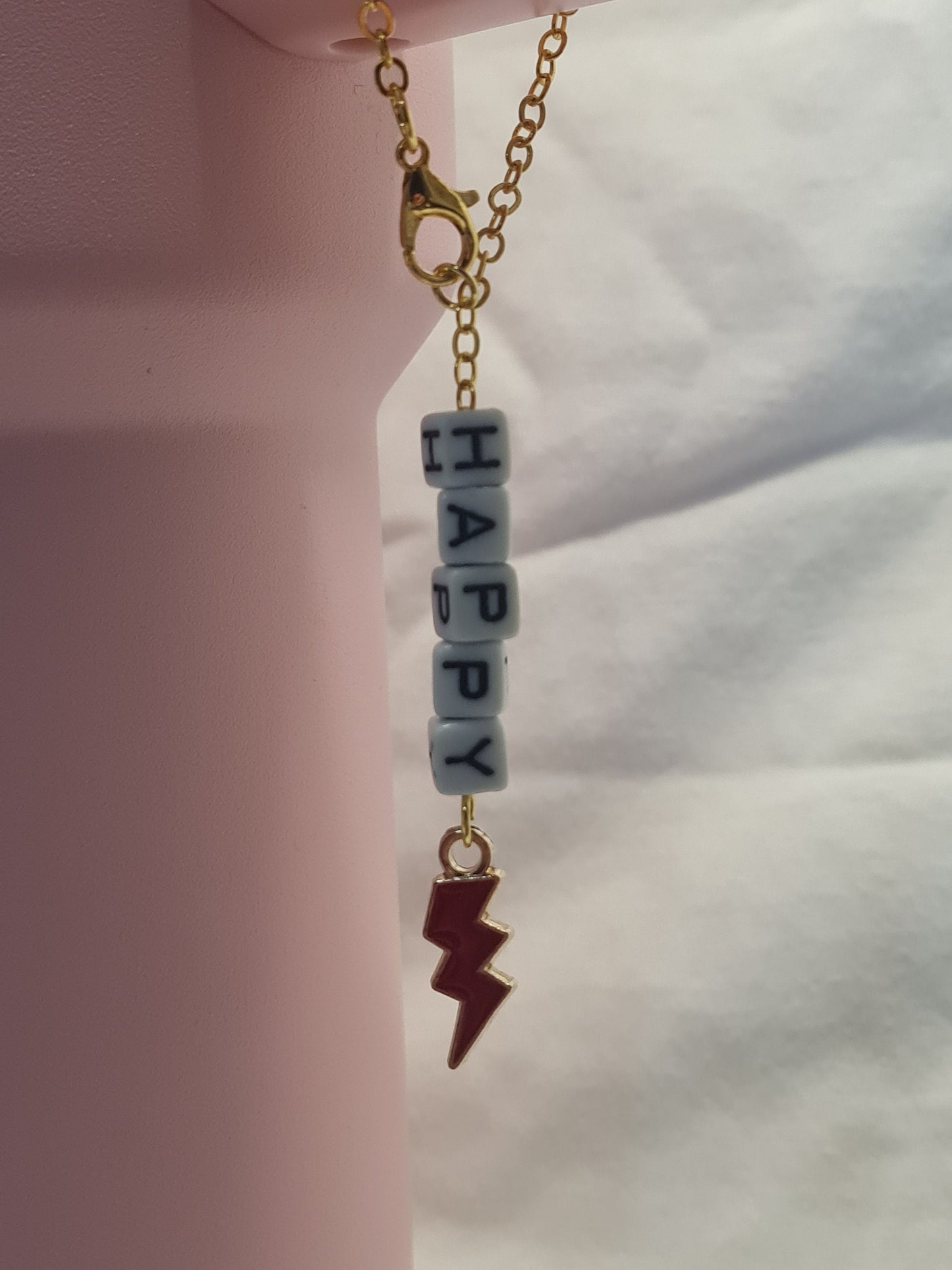 Personalized Tumbler Charm ~ Stanley Cup Charm ~ Custom Made Charms ~ Handle Charm ~ Cup Accessory