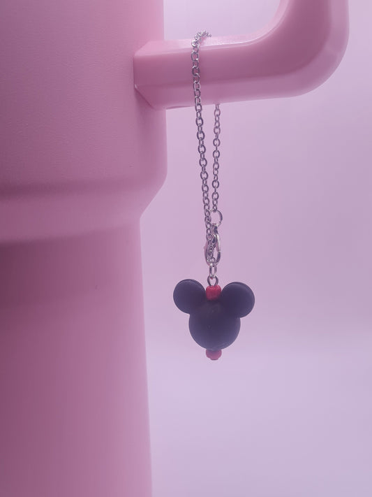 Mouse Ears Tumbler Charm ~ Stanley Cup Charm ~ Custom Made Charms ~ Cup Charm ~ Cup Handle Charm ~ Mouse Ears ~ Everyone's Favorite Mouse