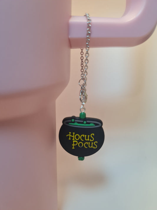 Hocus Pocus Tumbler Charm ~ Stanley Cup Charm ~ Custom Made Charms ~ Cup Charm ~ Cup Handle Charm ~ Witch ~ Witches ~ Halloween