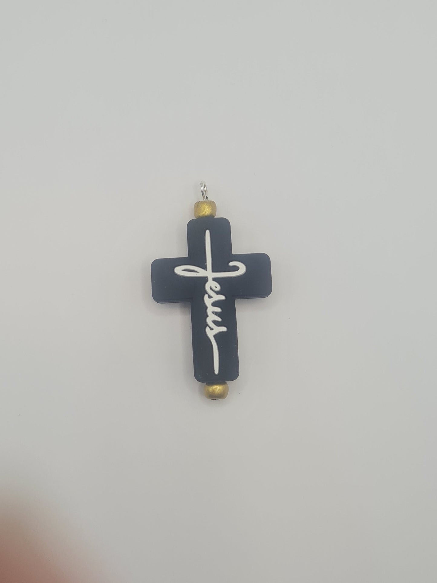 Cross Jesus Tumbler Charm ~ Stanley Cup Charm ~ Custom Made Charms ~ Christian Cup Charm ~ Cup Handle Charm ~ Cup Accessory