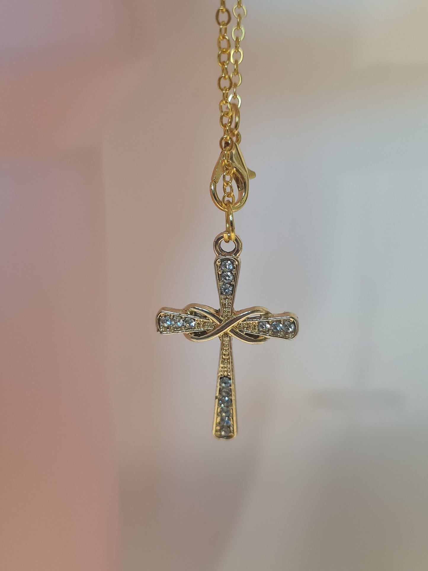 Sparkley Cross Tumbler Charm ~ Stanley Cup Charm ~ Custom Made Charms ~ Christian Cup Charm ~ Cup Handle Charm ~ Cup Accessory