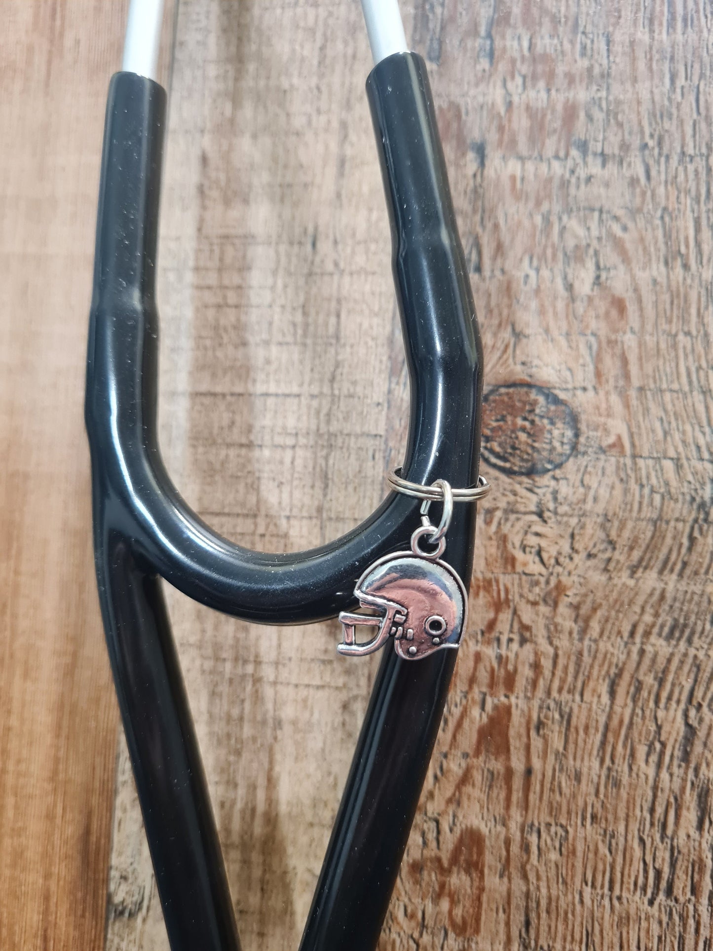 Football ~ Stethoscope Charm ~ RN Charm ~ Medical Stethoscope Charm ~ Football Helmet ~ Physician Charm ~ Stethoscope Tag ~ OT ~ RT ~ Helmet