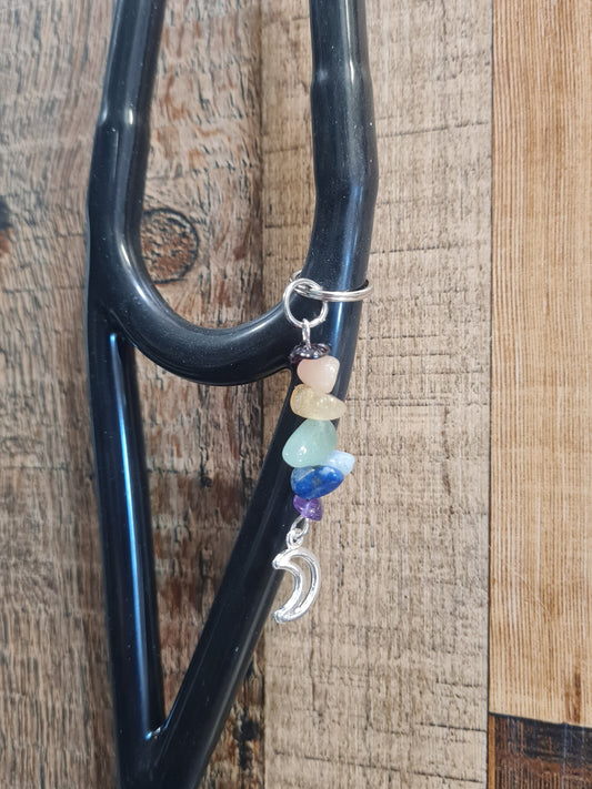Chakra ~ Stethoscope Charm ~  RN Charm ~ Medical Stethoscope Charm ~ Energy Centers ~ Physician Charm ~ Stethoscope Tag ~ OT ~ RT