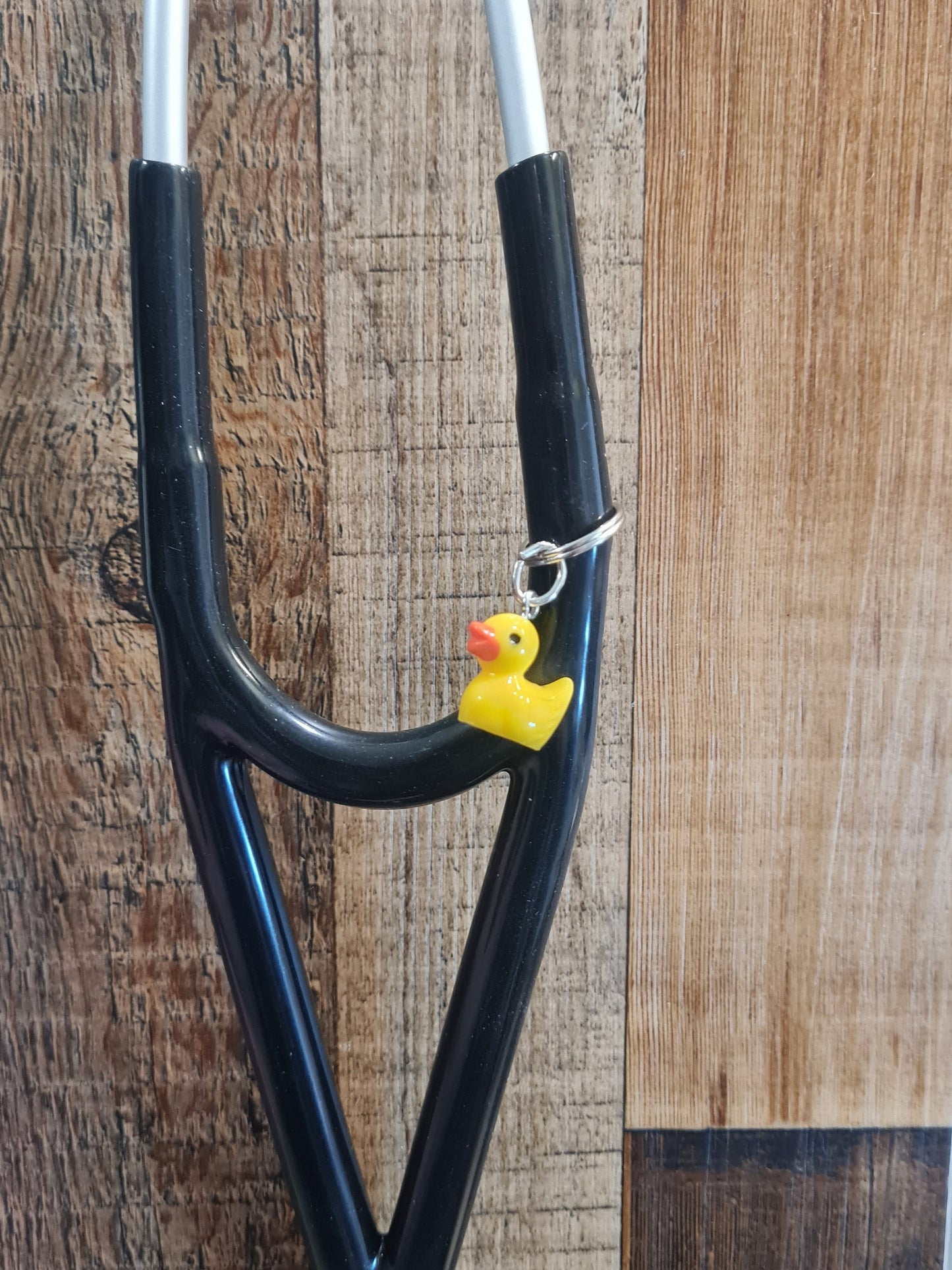 Rubber Duck ~ Stethoscope Charm ~ RN Charm ~ Medical Stethoscope Charm ~ Physician Charm ~ Stethoscope Tag ~ OT ~ PT ~ Duck ~ Yellow Duckie