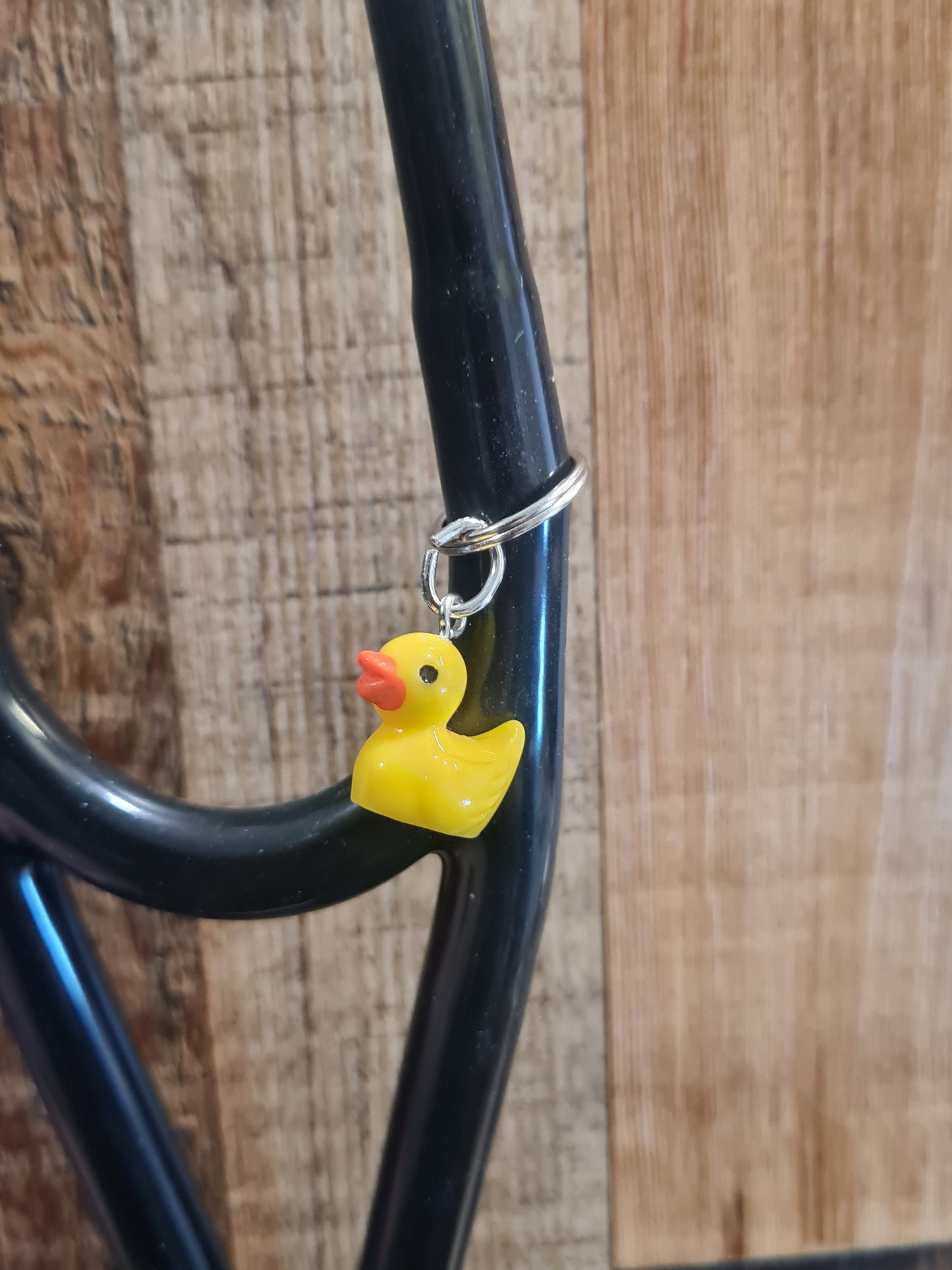 Rubber Duck ~ Stethoscope Charm ~ RN Charm ~ Medical Stethoscope Charm ~ Physician Charm ~ Stethoscope Tag ~ OT ~ PT ~ Duck ~ Yellow Duckie