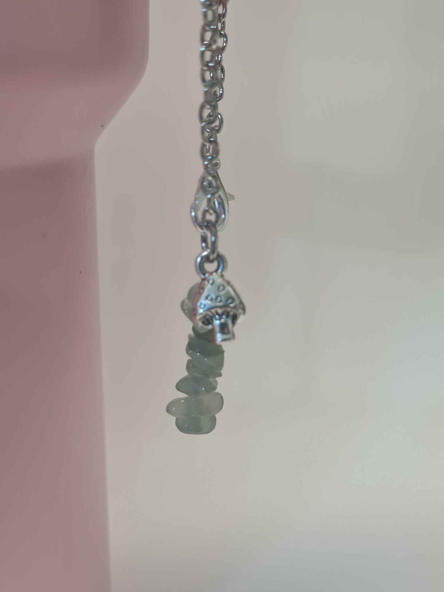 Natural Stone Tumbler Charm ~ Stanley Cup Charm ~ Custom Made Charms  ~ Handle Charm ~ Cup Handle Charm ~ Cup Accessory ~ Chakra