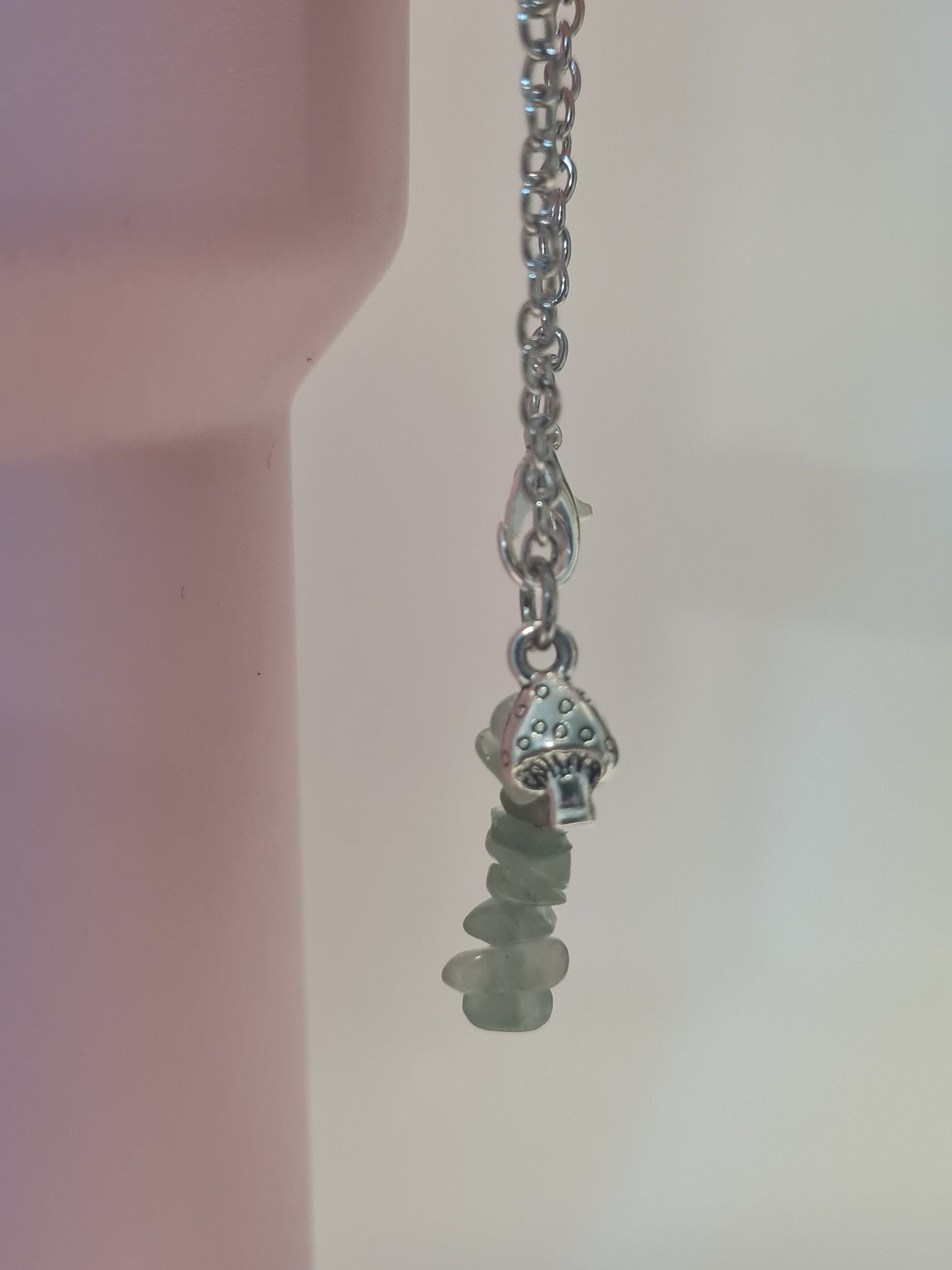 Natural Stone Tumbler Charm ~ Stanley Cup Charm ~ Custom Made Charms  ~ Handle Charm ~ Cup Handle Charm ~ Cup Accessory ~ Chakra