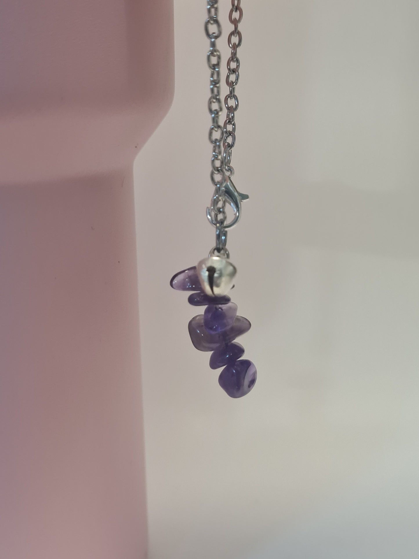 Natural Stone Tumbler Charm ~ Stanley Cup Charm ~ Custom Made Charms  ~ Handle Charm ~ Cup Handle Charm ~ Cup Accessory ~ Chakra