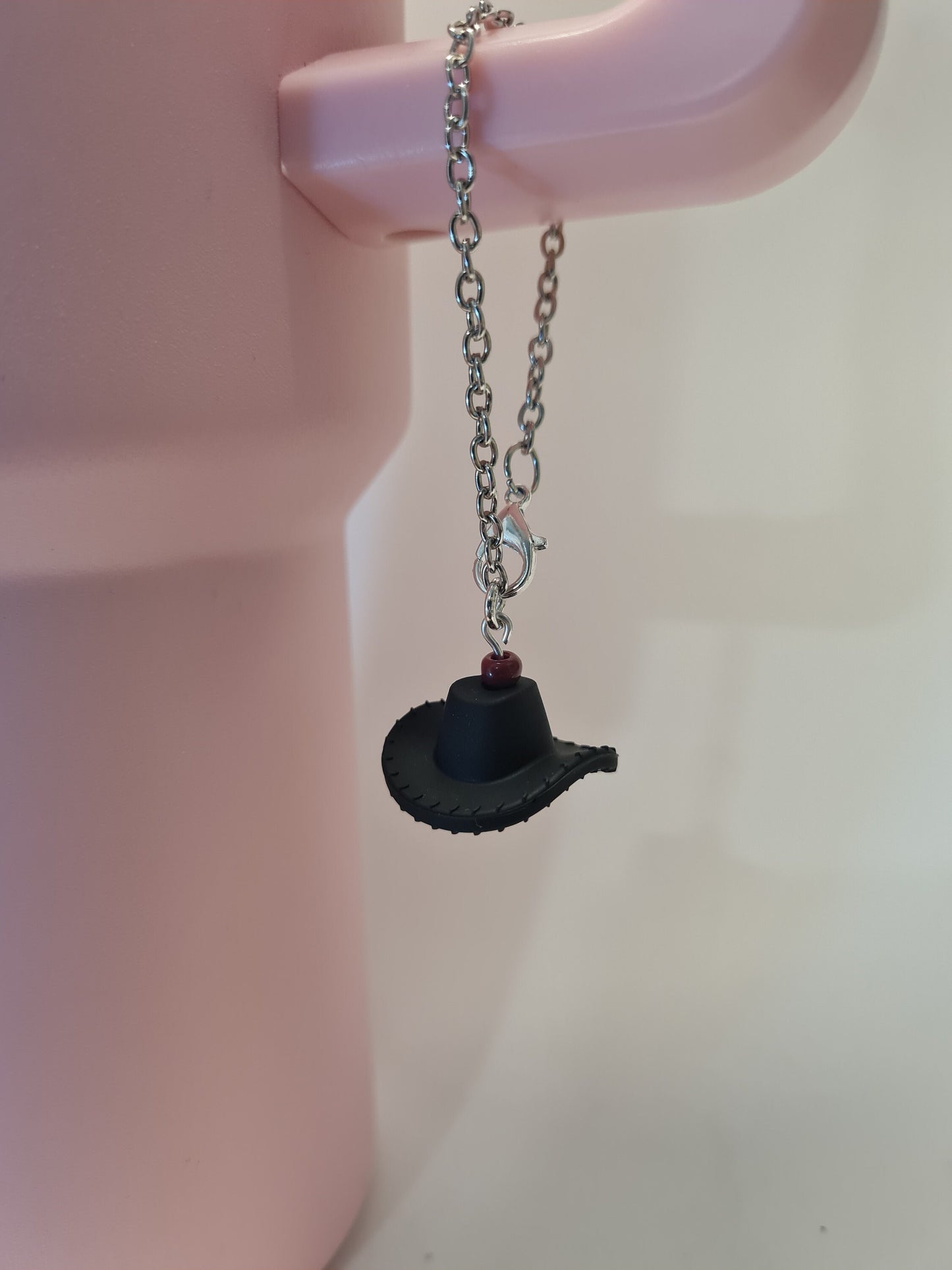 Cowboy Hat Tumbler Charm ~ Stanley Cup Charm ~ Custom Made Charms ~ Cup Charm ~ Cup Handle Charm ~ Rip ~ Cowboy Cup Charm ~ Cup Accessory