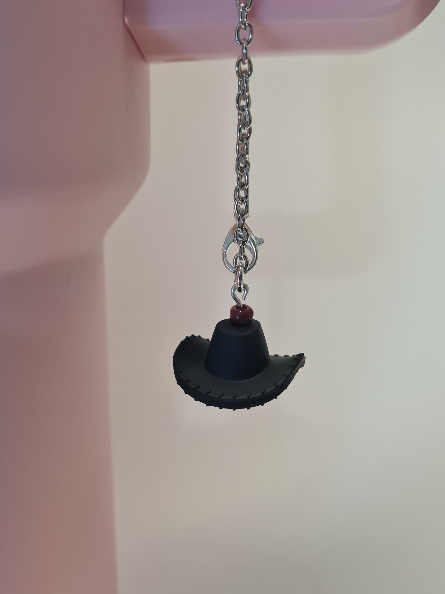 Cowboy Hat Tumbler Charm ~ Stanley Cup Charm ~ Custom Made Charms ~ Cup Charm ~ Cup Handle Charm ~ Rip ~ Cowboy Cup Charm ~ Cup Accessory