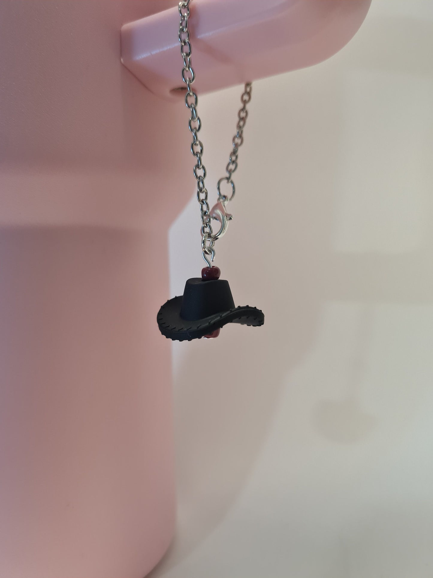 Cowboy Hat Tumbler Charm ~ Stanley Cup Charm ~ Custom Made Charms ~ Cup Charm ~ Cup Handle Charm ~ Rip ~ Cowboy Cup Charm ~ Cup Accessory