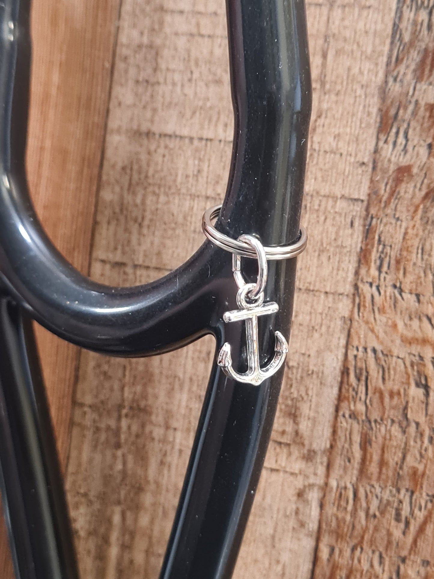 Anchor ~ Stethoscope Charm ~  RN Charm ~ Medical Stethoscope Charm ~ Anchored In Christ ~ Physician Charm ~ Stethoscope Tag ~ OT ~ RT