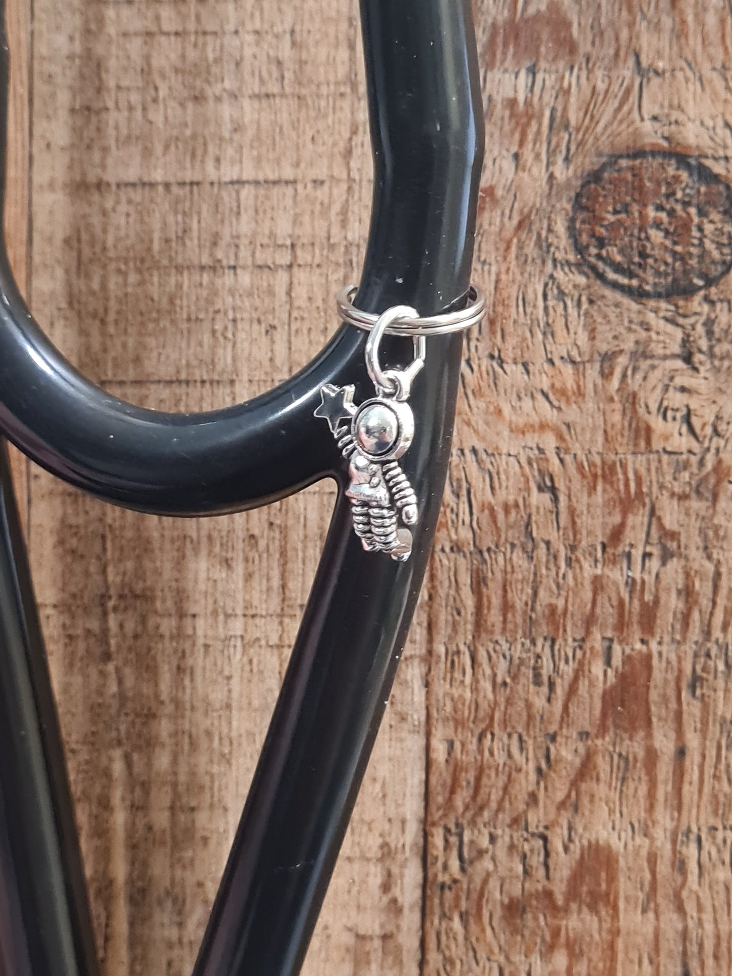 Astronaut ~ Stethoscope Charm ~  RN Charm ~ Medical Stethoscope Charm ~ Space Charm ~ Physician Charm ~ Stethoscope Tag ~ OT ~ RT ~ Moon