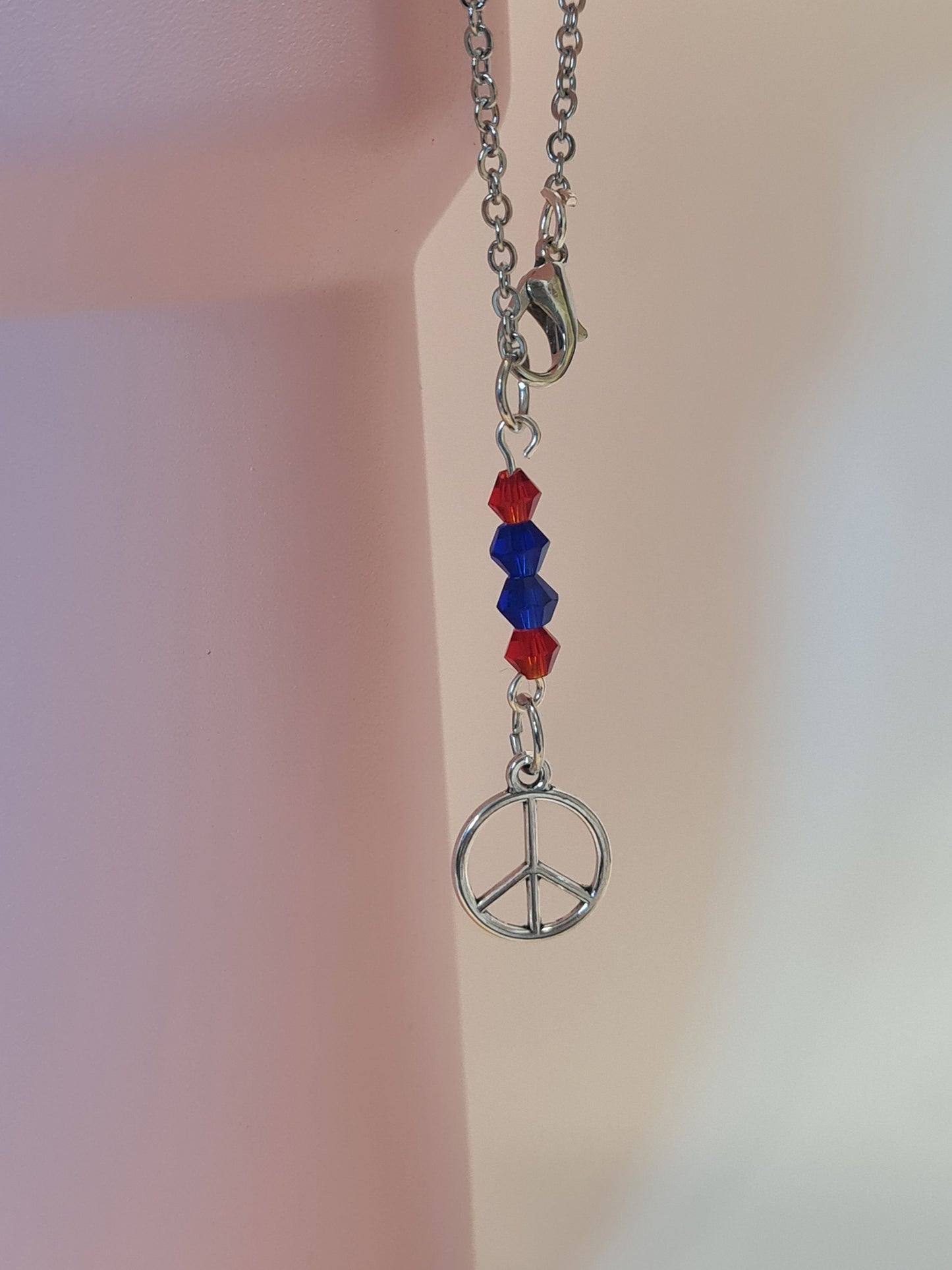 Peace Tumbler Charm ~ Stanley Cup Charm ~ Custom Made Charms ~ Handle Charm ~ Cup Accessory ~ Cup Charm ~ Rearview Mirror Ornament