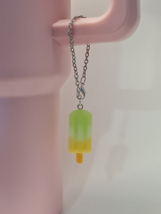 Popsicle Tumbler Charm ~ Stanley Cup Charm ~ Custom Made Charms ~ Ice Cream Charm ~ Cup Accessory ~ Cup Charm