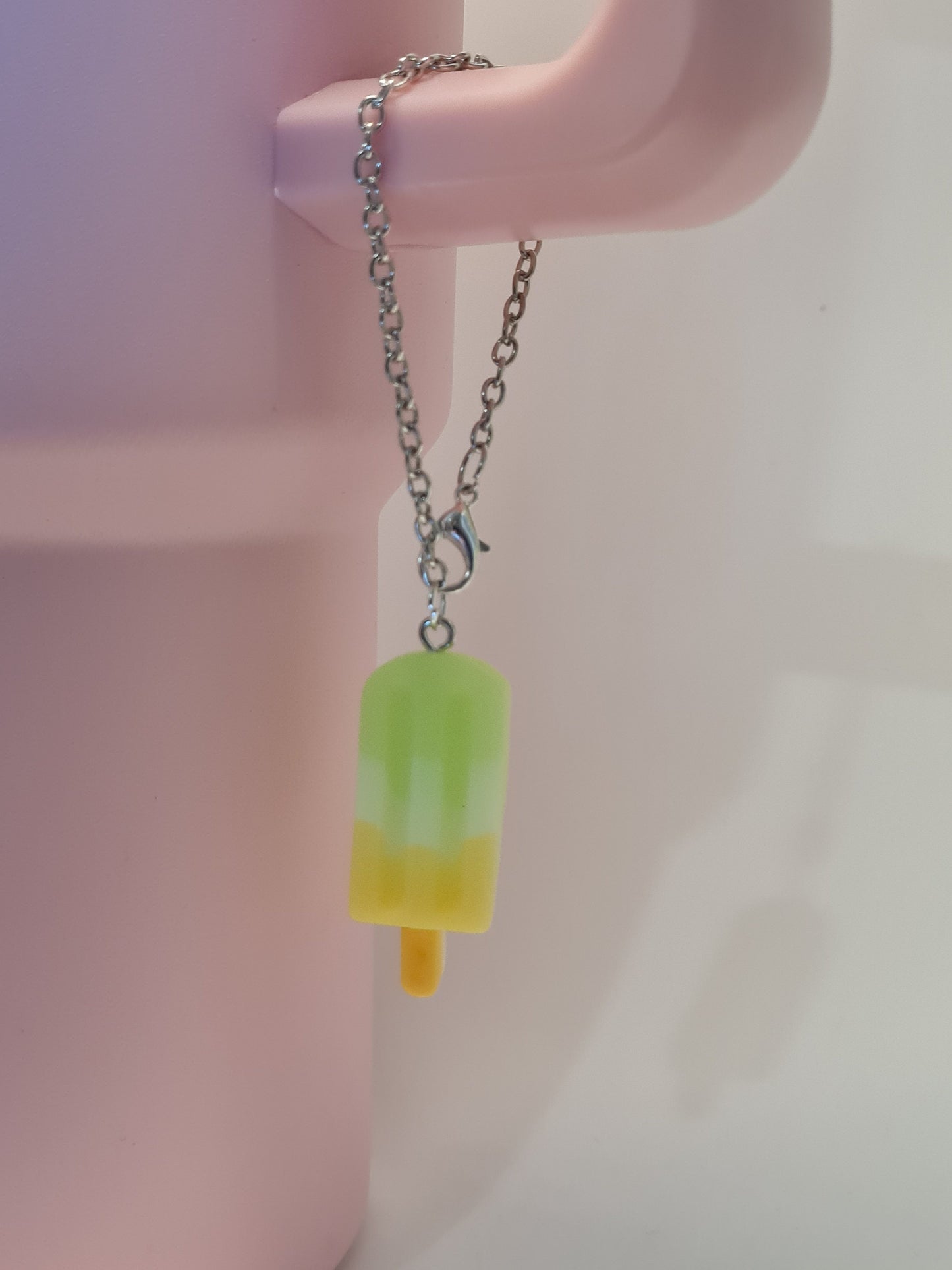 Popsicle Tumbler Charm ~ Stanley Cup Charm ~ Custom Made Charms ~ Ice Cream Charm ~ Cup Accessory ~ Cup Charm