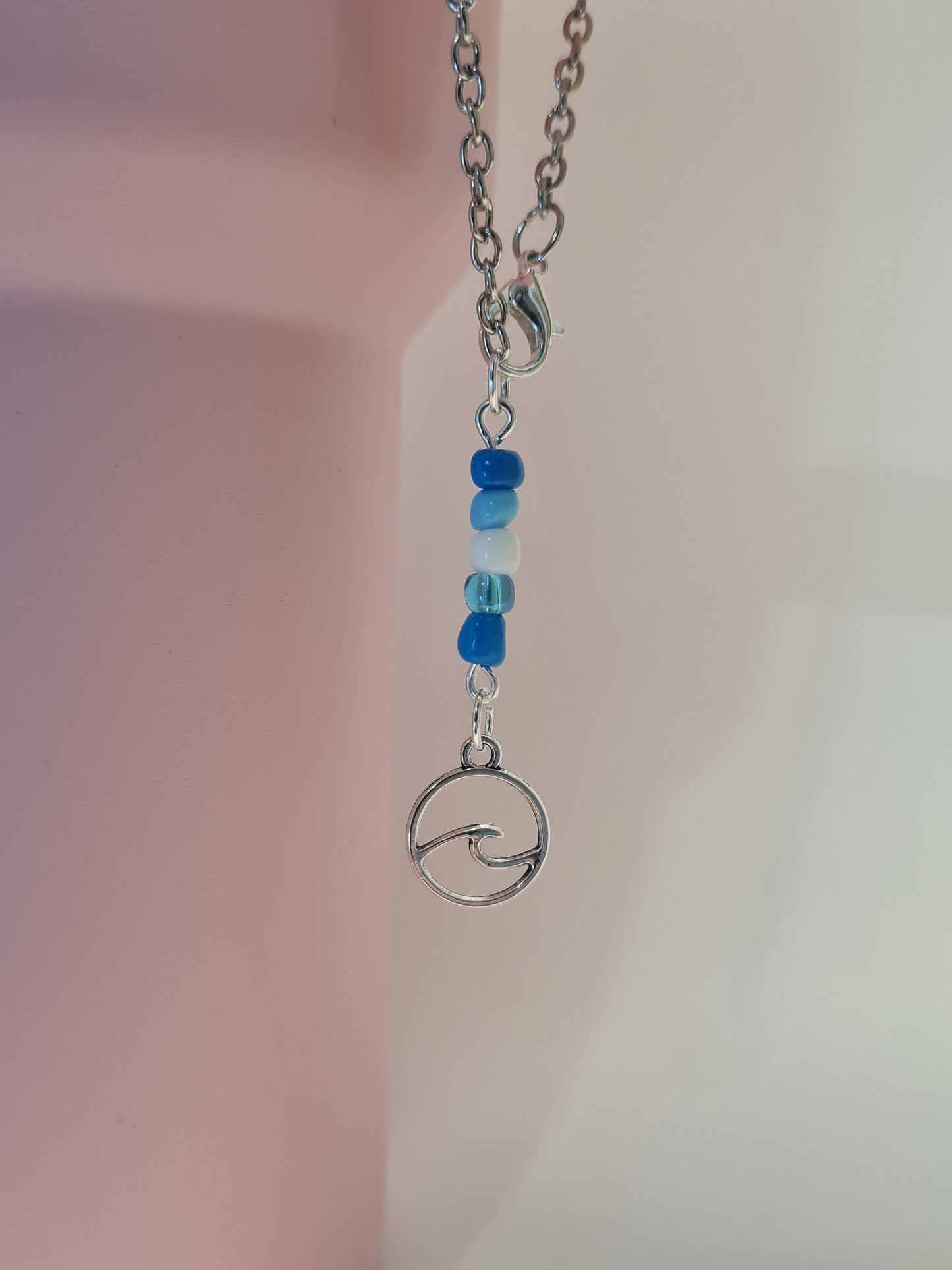 Ocean Wave Tumbler Charm ~ Stanley Cup Charm ~ Custom Made Charms ~ Wave Charm ~ Cup Accessory ~ Ocean Charm ~ 40 oz. cup charm ~ Pure Life