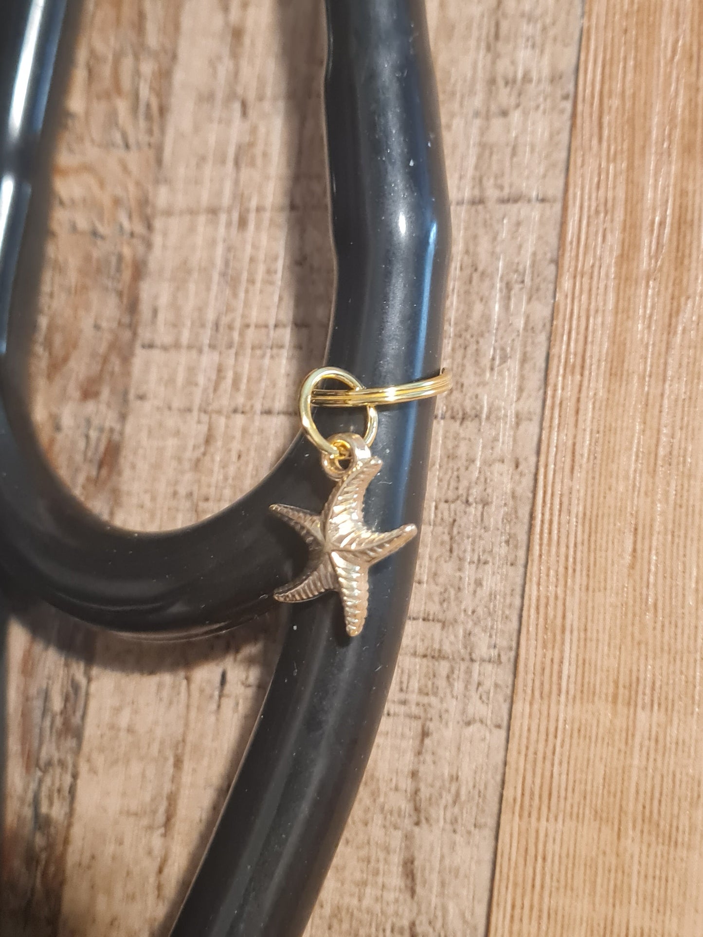 Starfish ~ Stethoscope Charm ~  RN Charm ~ Medical Stethoscope Charm ~ Beach Charm ~ Physician Charm ~ Stethoscope Tag ~ OT ~ RT ~ Ocean