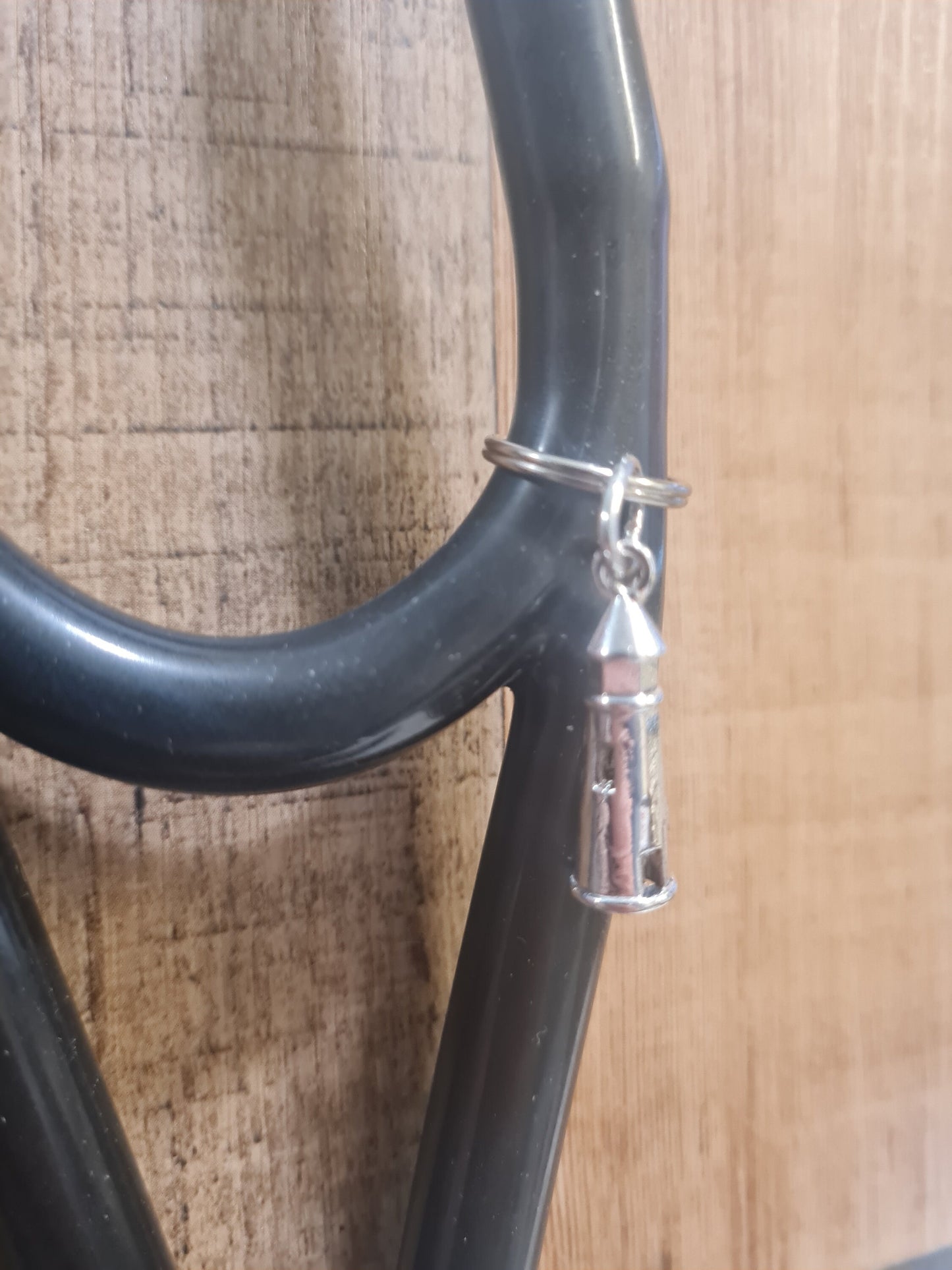 Lighthouse ~ Stethoscope Charm ~ RN Charm ~ Medical Stethoscope Charm ~ Physician Charm ~ Stethoscope Tag ~ OT ~ PT