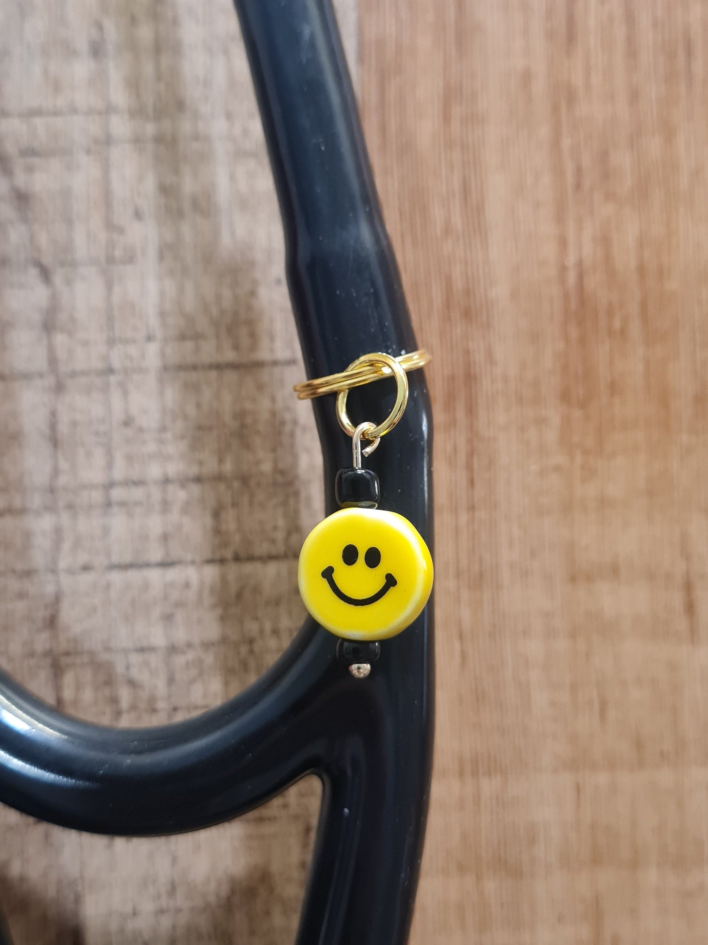 Smiley Face ~ Stethoscope Charm ~ RN Charm ~ Medical Stethoscope Charm ~ Physician Charm ~ Stethoscope Tag ~ OT ~ PT ~ Smile ~ Smiles
