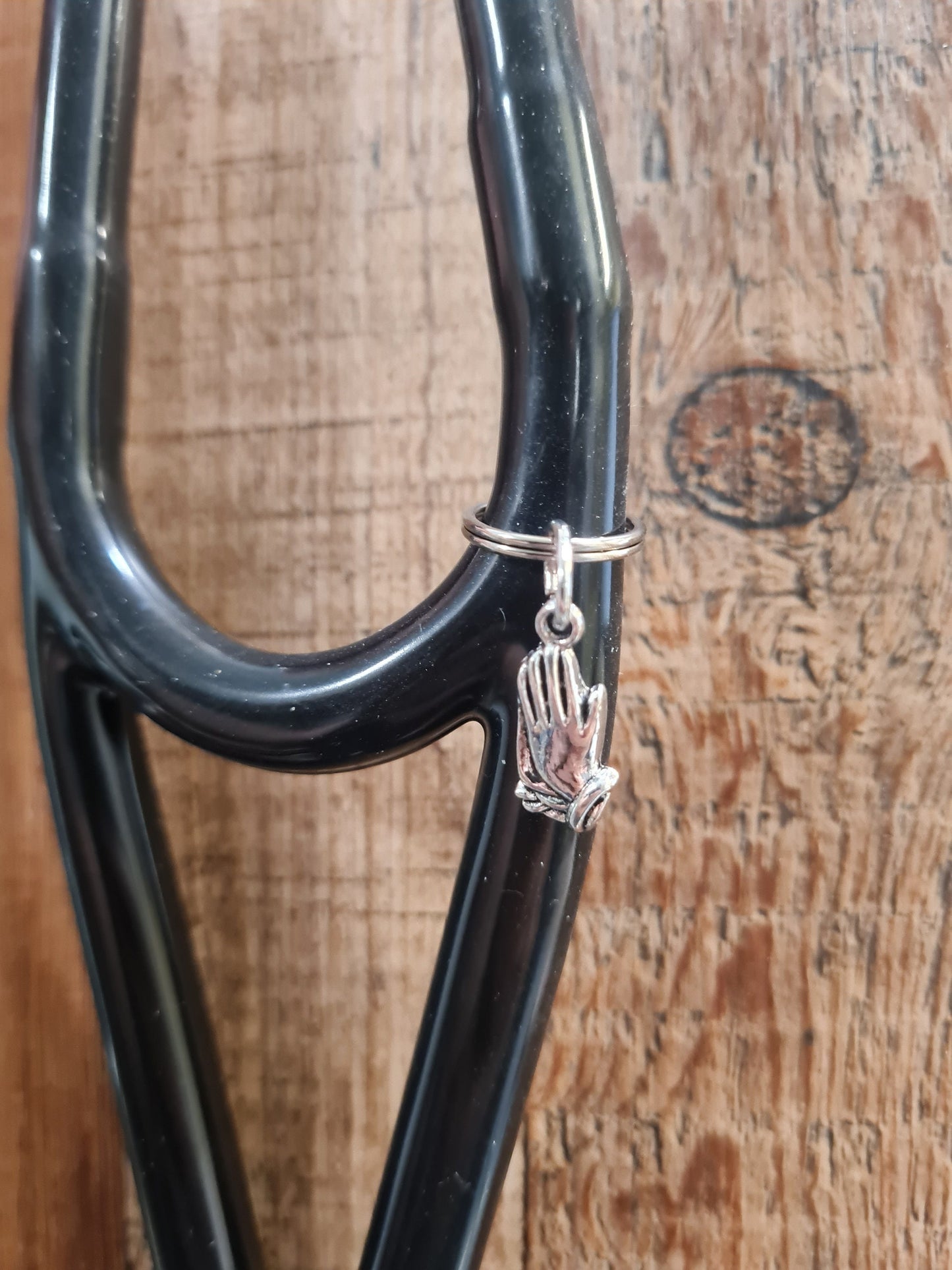 Praying Hands Stethoscope Charm ~  RN Charm ~ Medical Stethoscope Charm ~ Christian Charm ~ Physician Charm ~ Stethoscope Tag ~ OT ~ RT