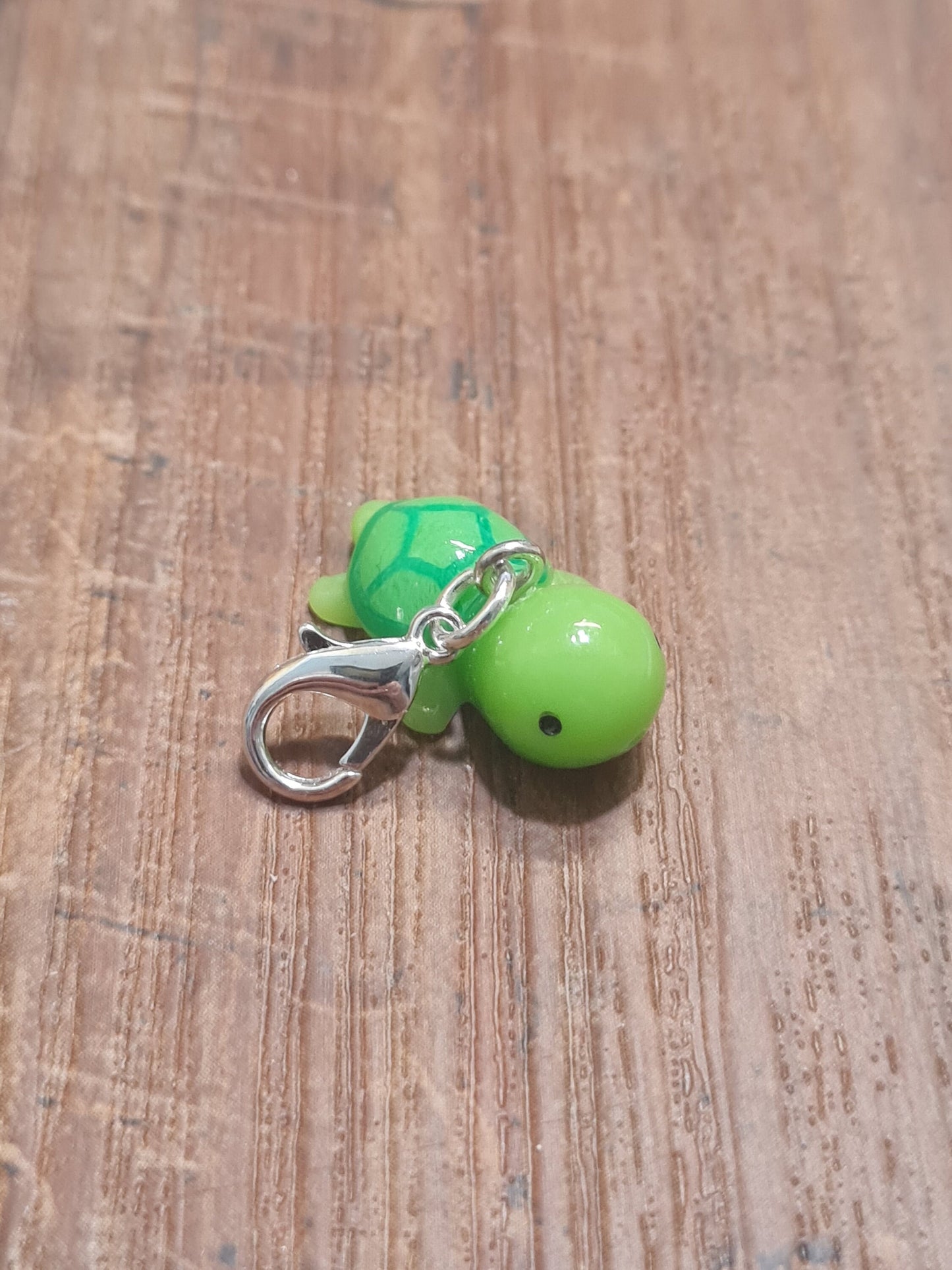 Turtle ~ ID Badge Reel Charm ~ Custom Made Charms ~ Badge Buddy ~ Badge Accessories ~ Badge Charm