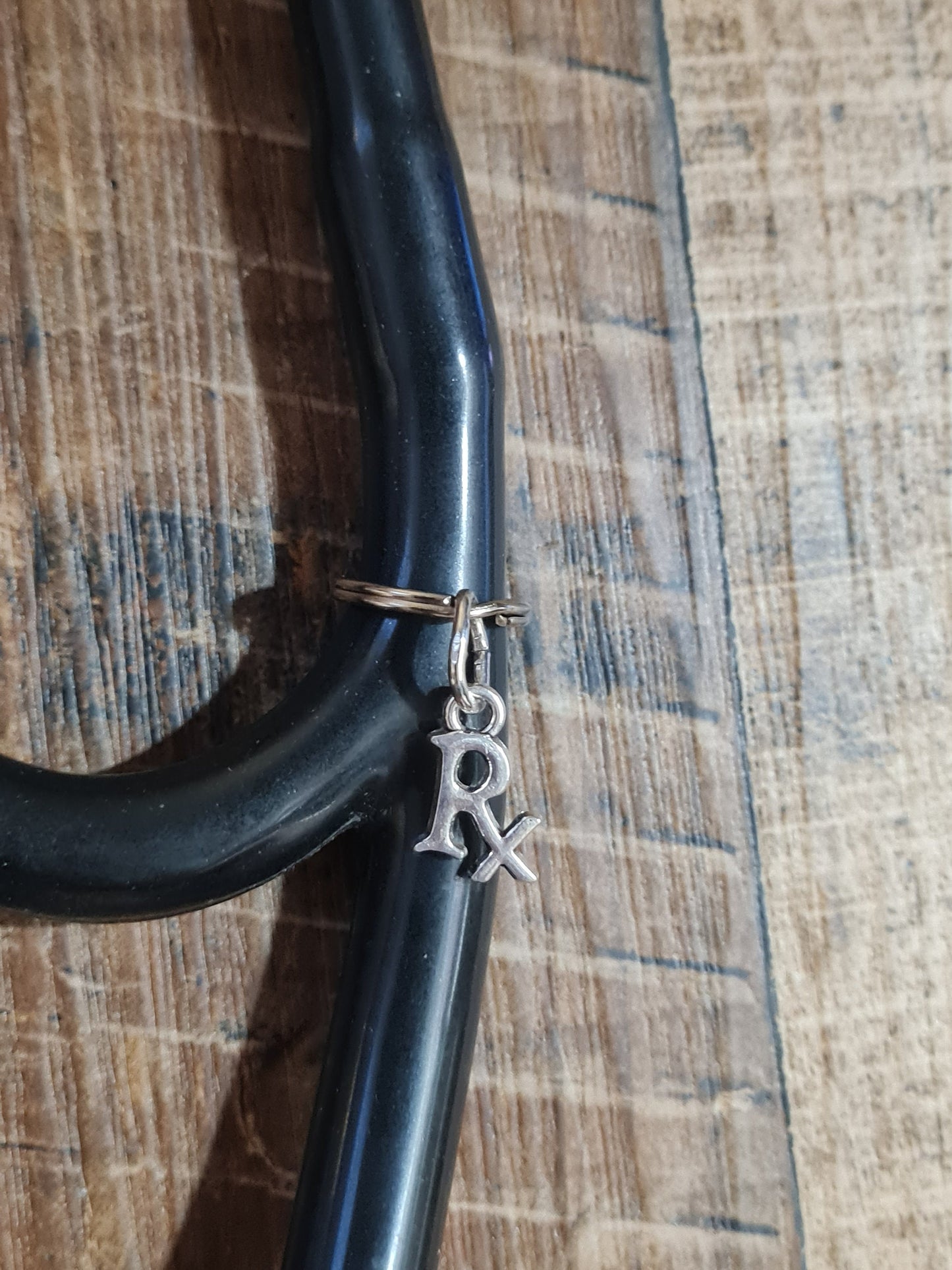 RX Charm ~ Stethoscope Charm ~ RN Charm ~ Medical Stethoscope Charm ~ Physician Charm ~ Stethoscope Tag  ~ PT  ~ Pharmacy ~ Prescription