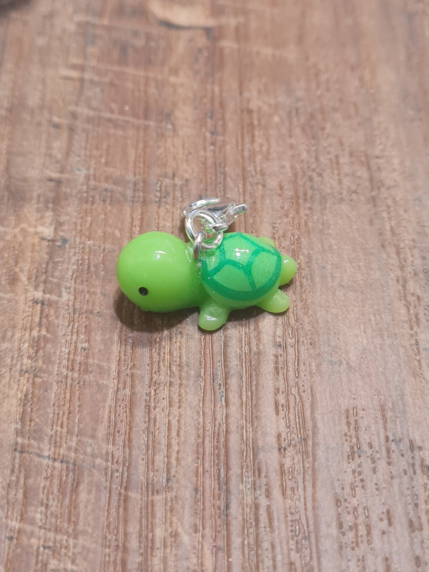 Turtle ~ ID Badge Reel Charm ~ Custom Made Charms ~ Badge Buddy ~ Badge Accessories ~ Badge Charm
