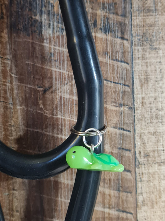 Turtle ~ Stethoscope Charm ~ RN Charm ~ Medical Stethoscope Charm ~ Physician Charm ~ Stethoscope Tag ~ OT ~ PT ~ Tortuga