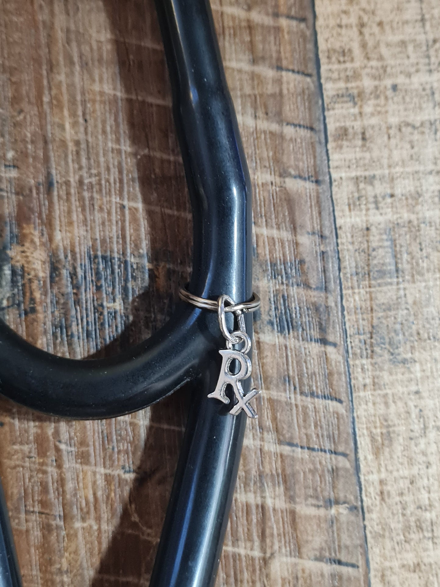 RX Charm ~ Stethoscope Charm ~ RN Charm ~ Medical Stethoscope Charm ~ Physician Charm ~ Stethoscope Tag  ~ PT  ~ Pharmacy ~ Prescription